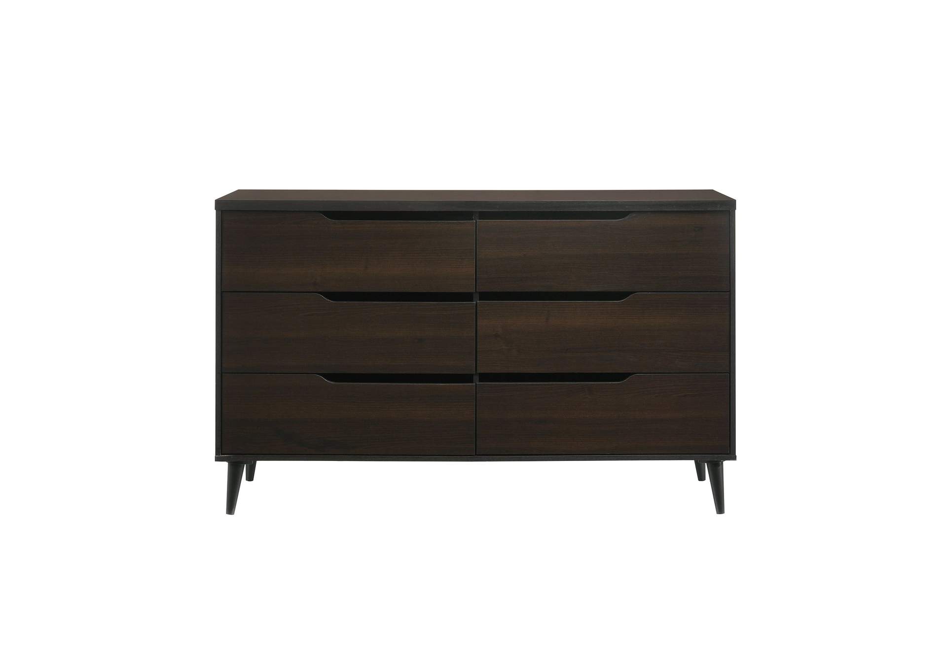 Ernesto 6 - Drawer Dresser In Espresso 3A,Elements
