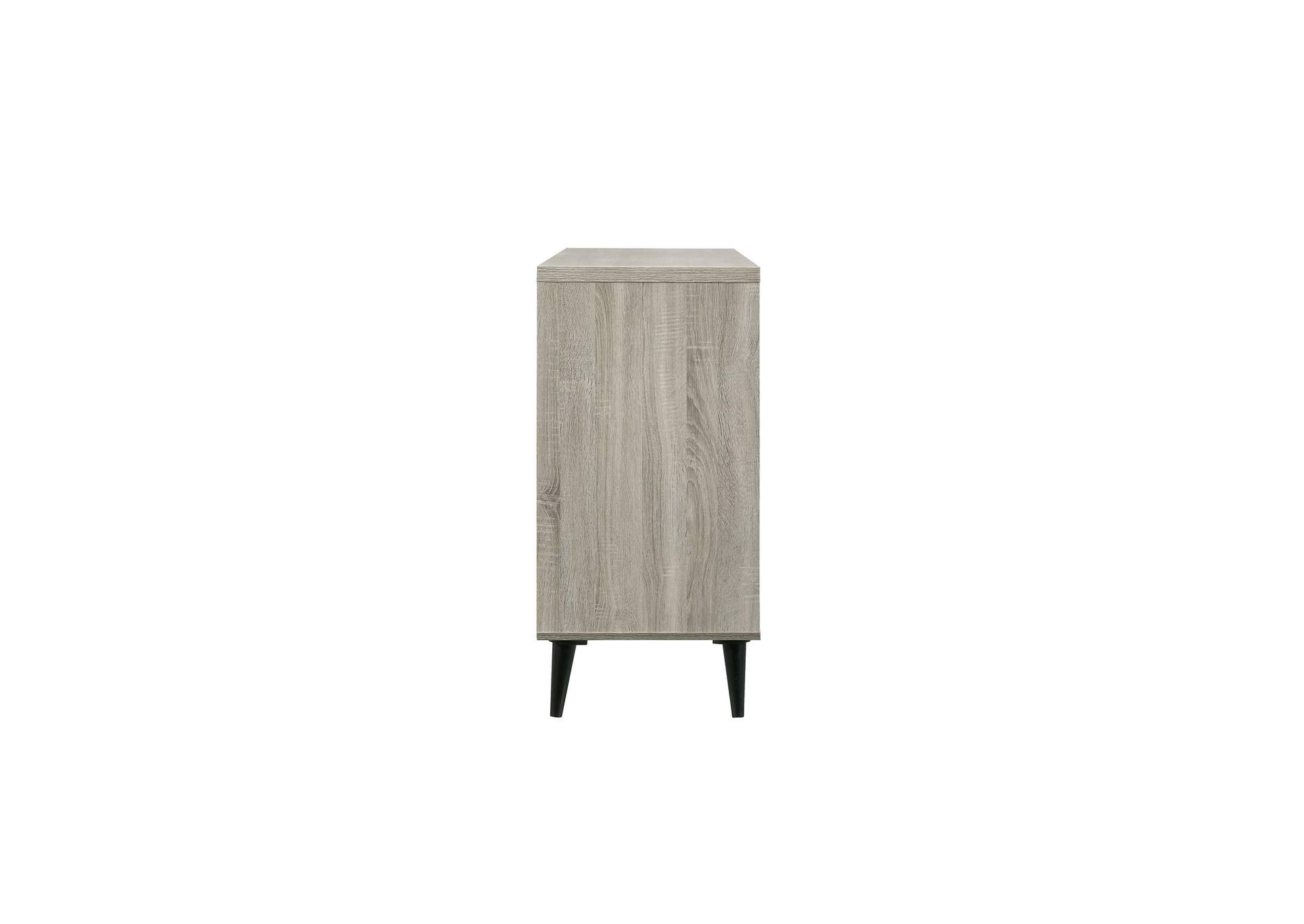 Ernesto 6 - Drawer Dresser In Grey 3A,Elements