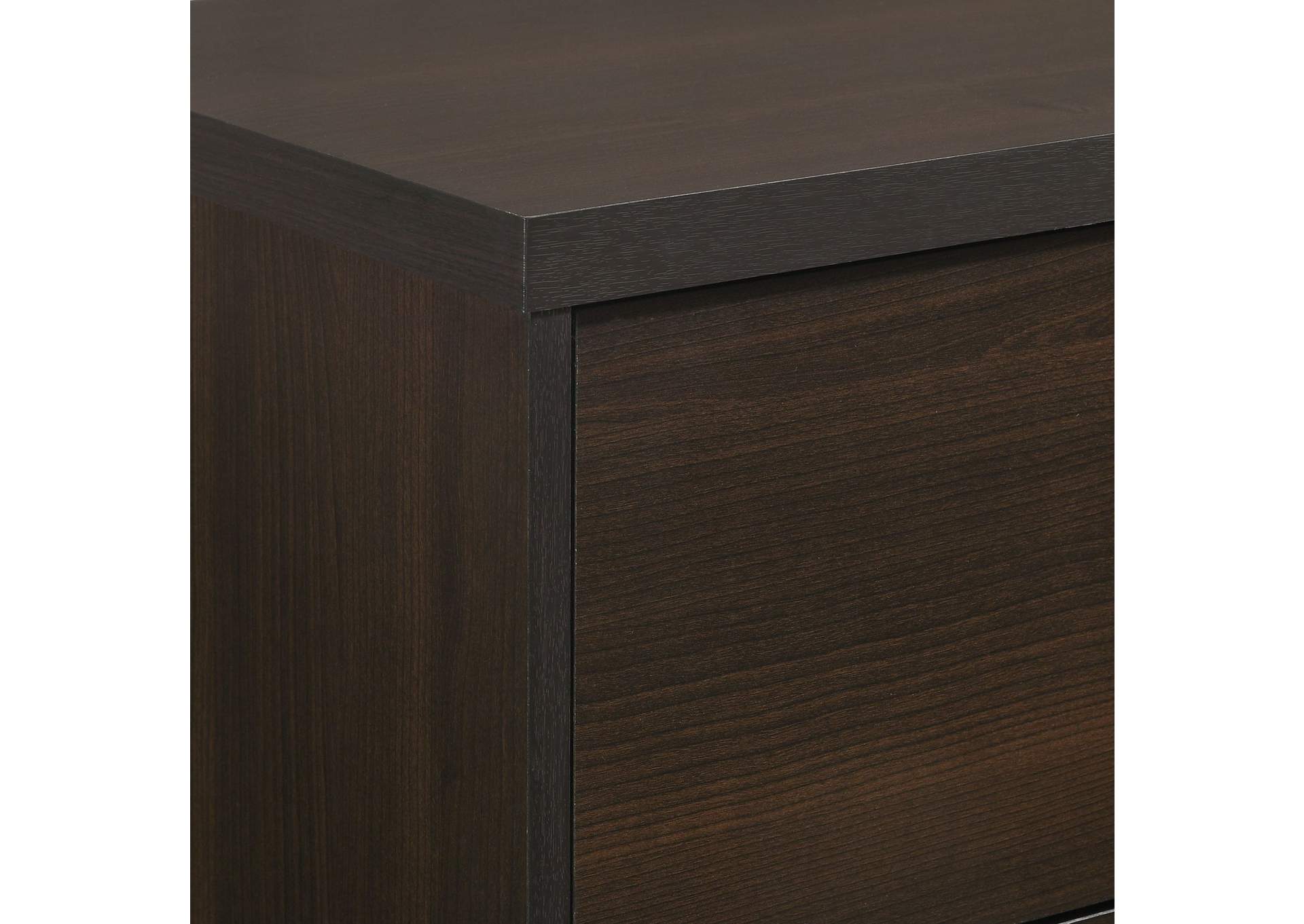Ernesto 2 - Drawer Nightstand In Espresso 3A,Elements