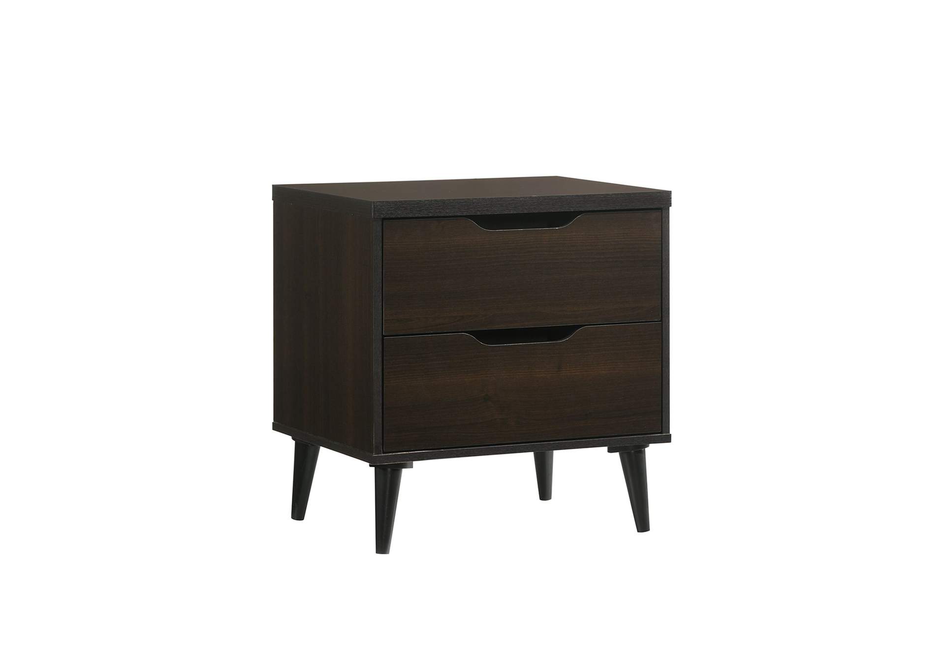Ernesto 2 - Drawer Nightstand In Espresso 3A,Elements