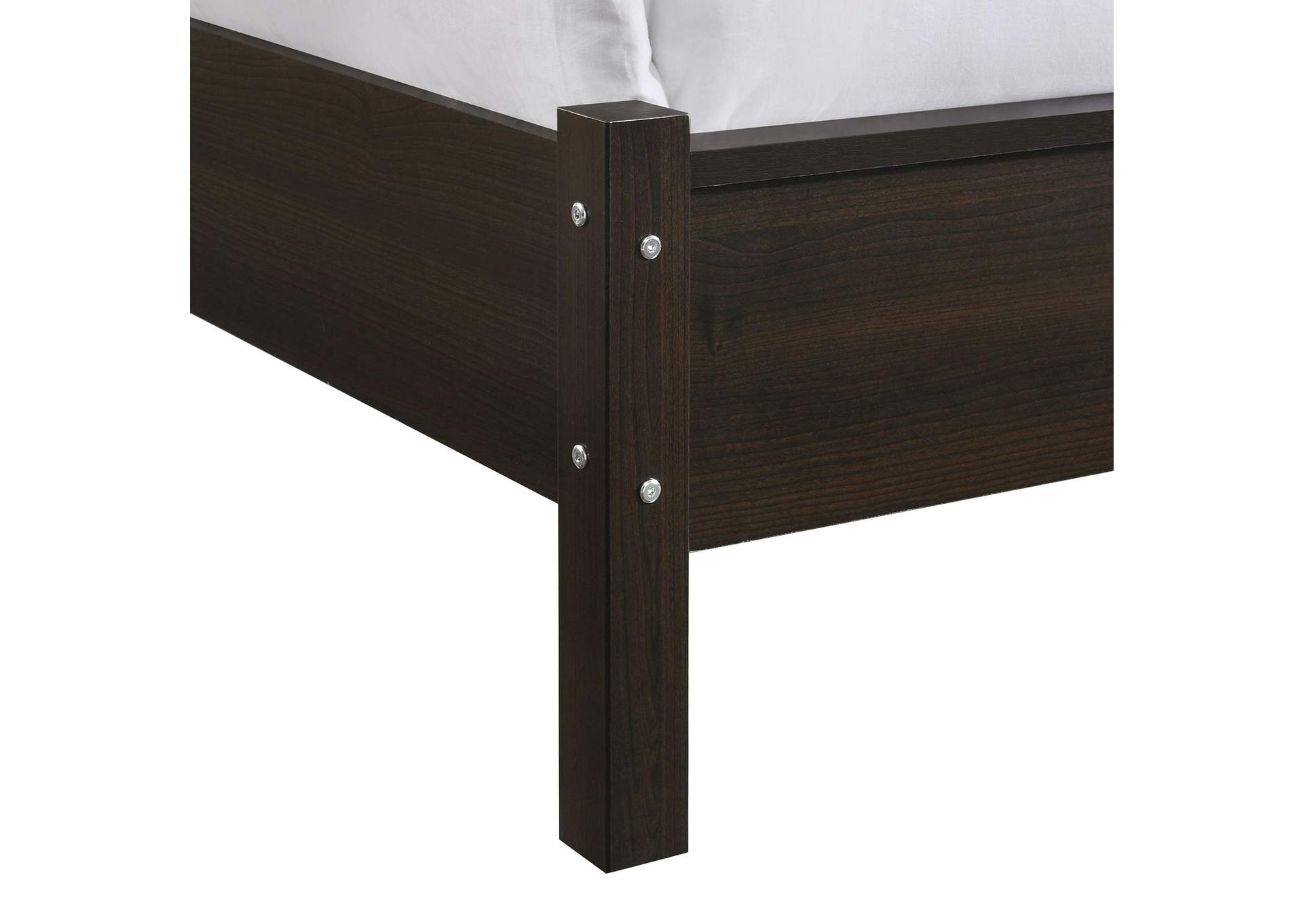 Ernesto Queen Panel Bed In Espresso 3A,Elements