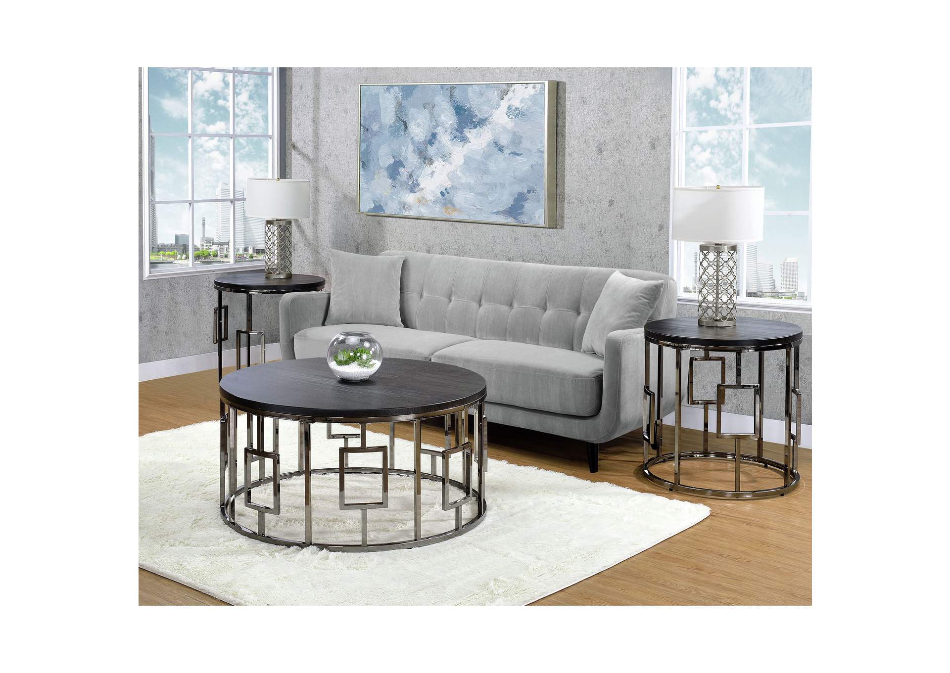 Ester C - 113C - 1114 End Table Upgraded 3A,Elements