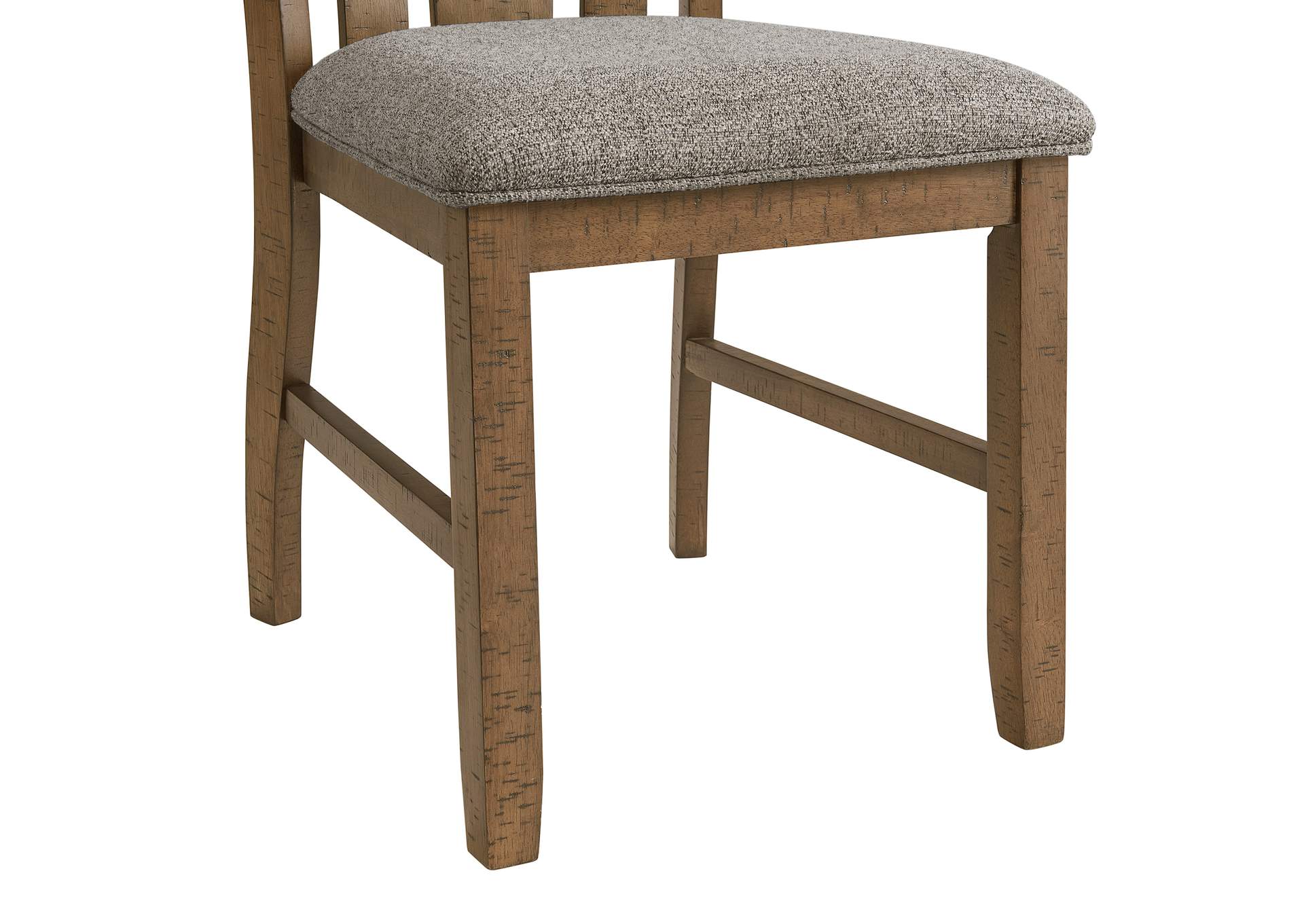 Everett 6 Piece Dining Set Table 4 Chairs Bench In Brown Acacia,Elements