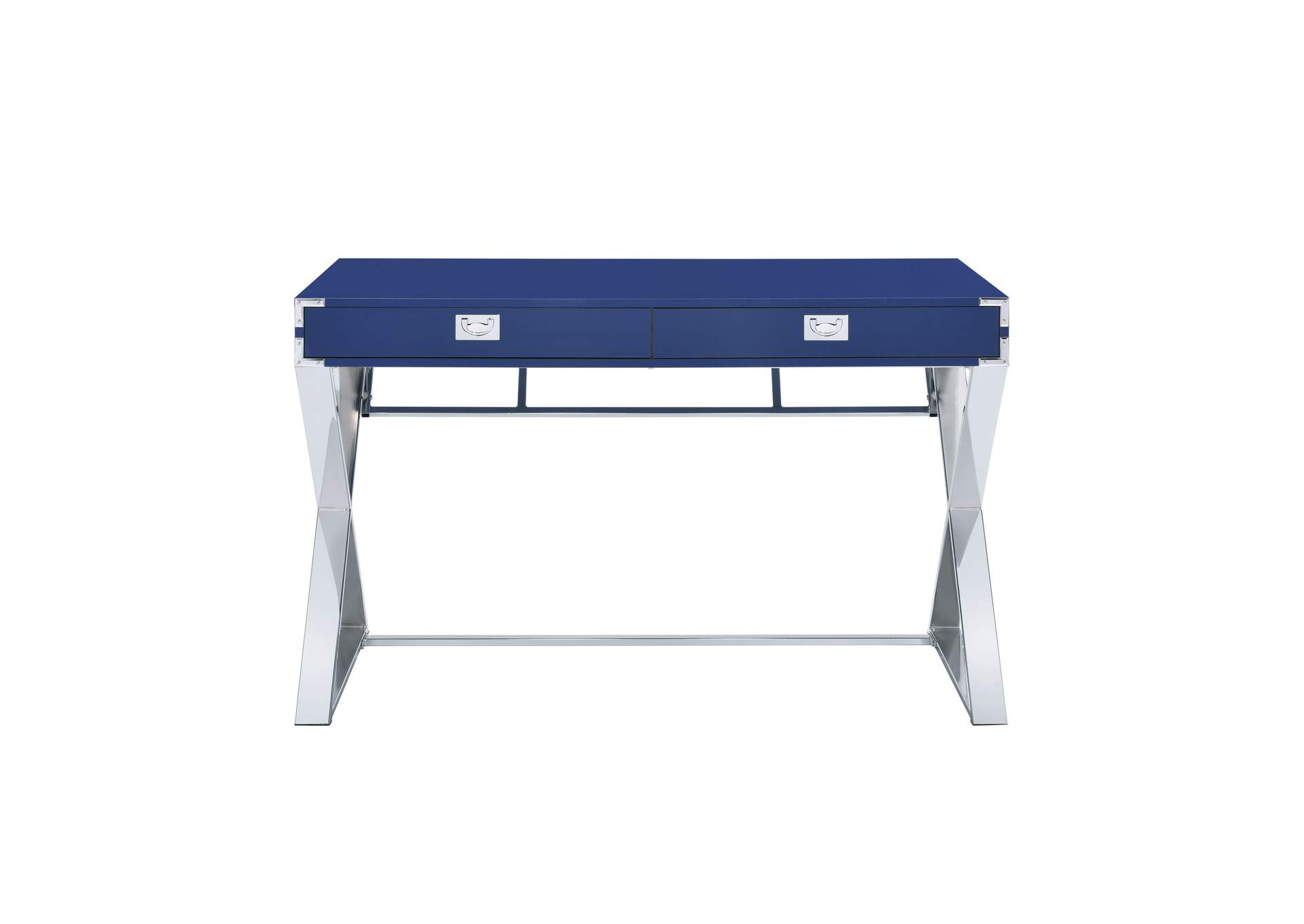 Evie Desk Glosy Blue,Elements