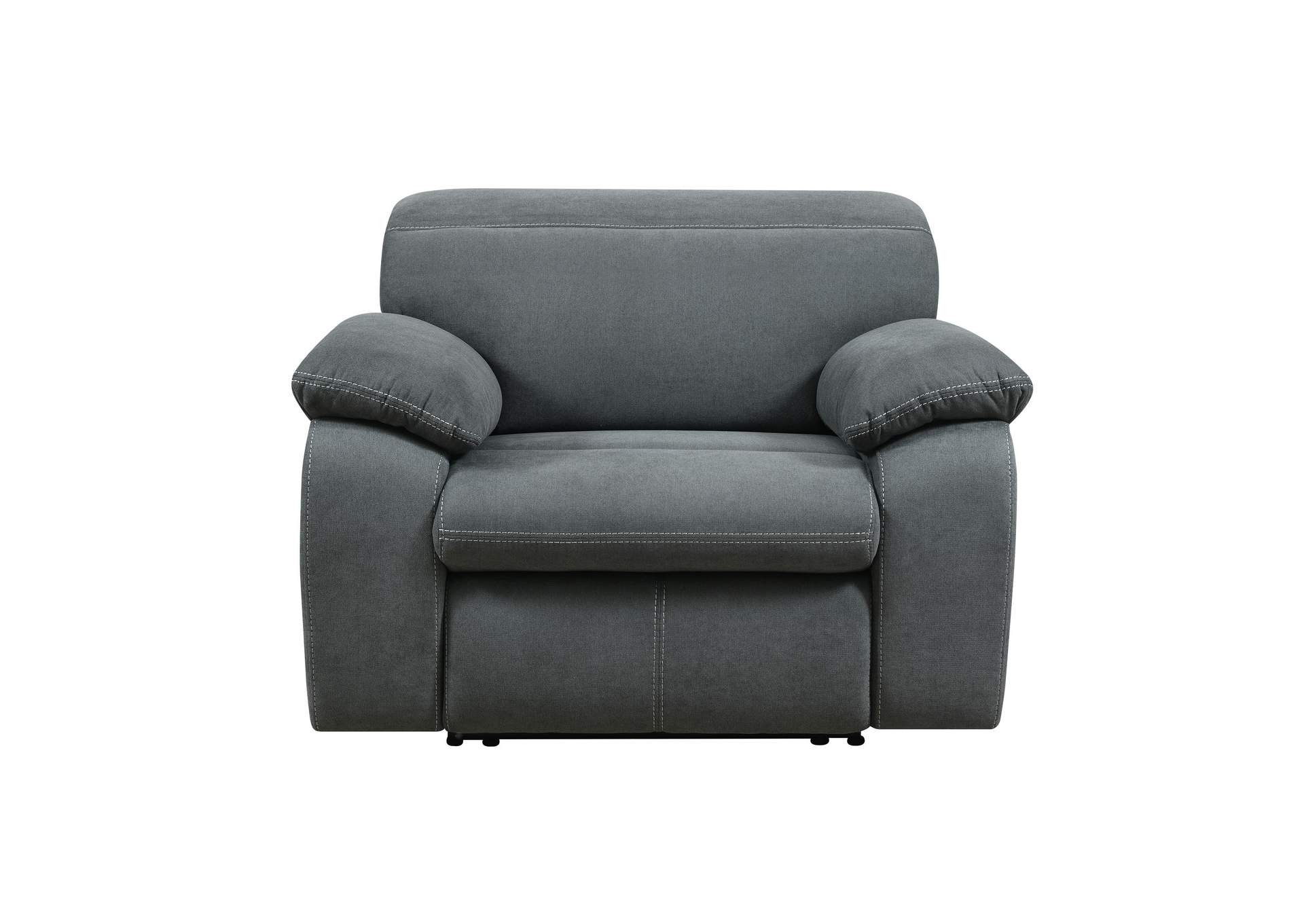 Excelsior Power Recliner In Flex Dark Grey,Elements