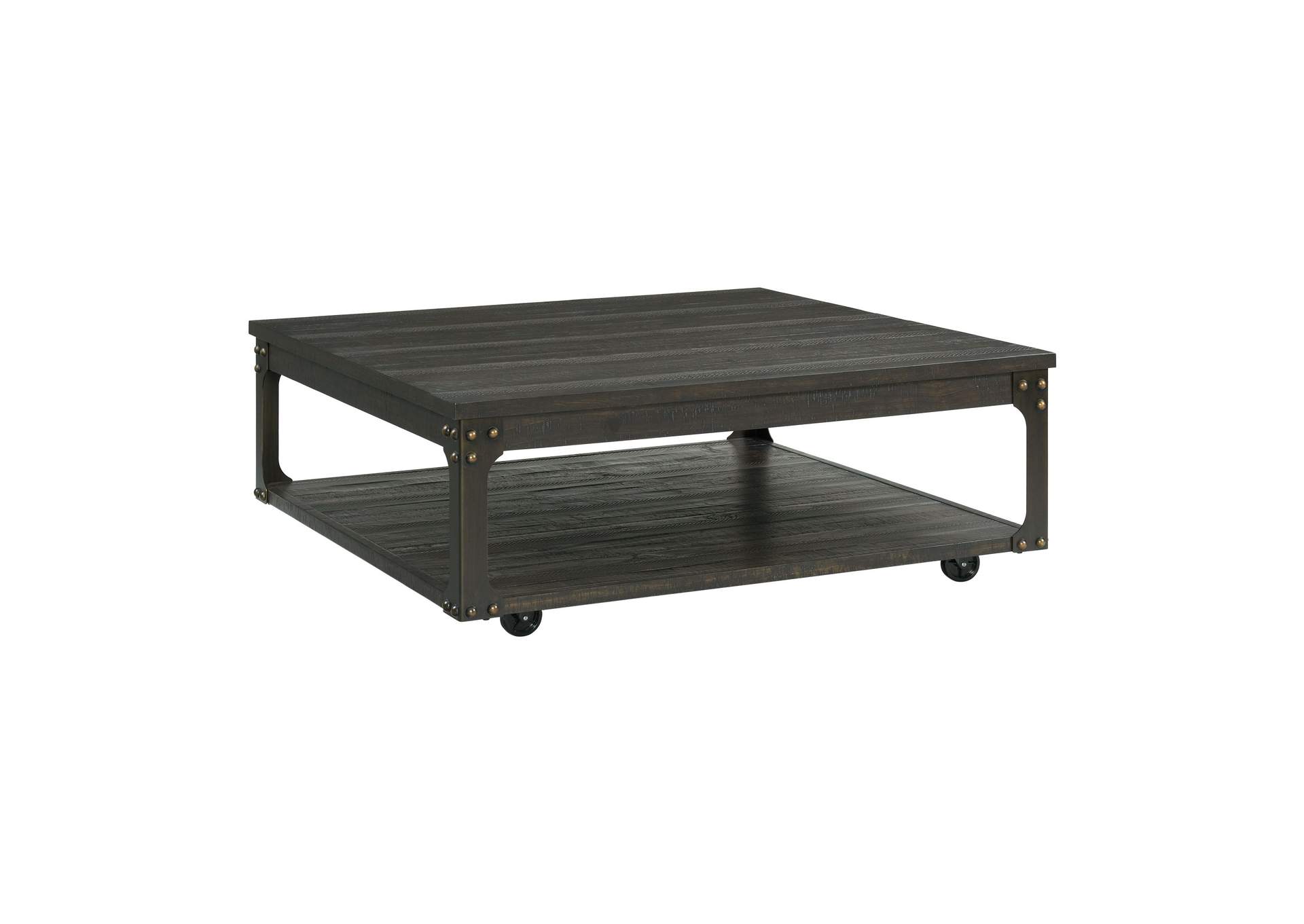 Factory Square Coffee Table Grey,Elements