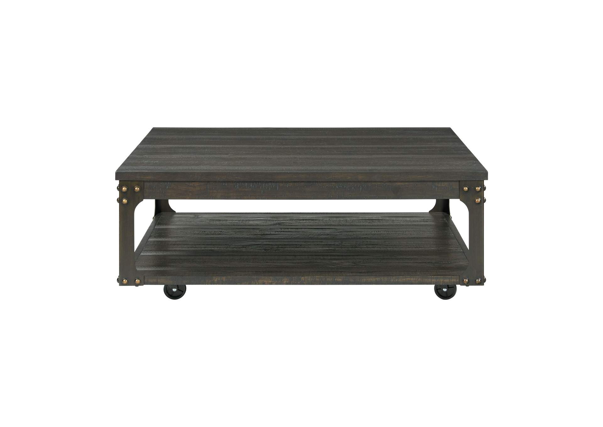 Factory Square Coffee Table Grey,Elements