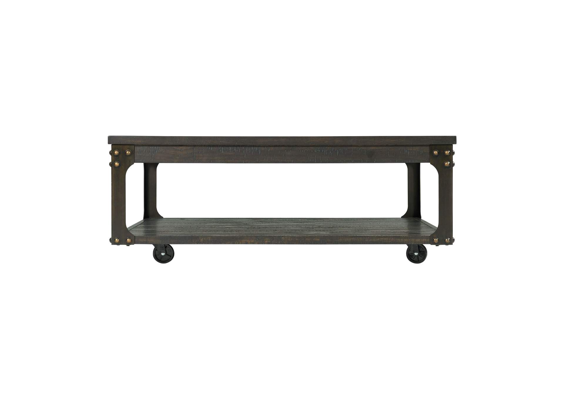 Factory Square Coffee Table Grey,Elements