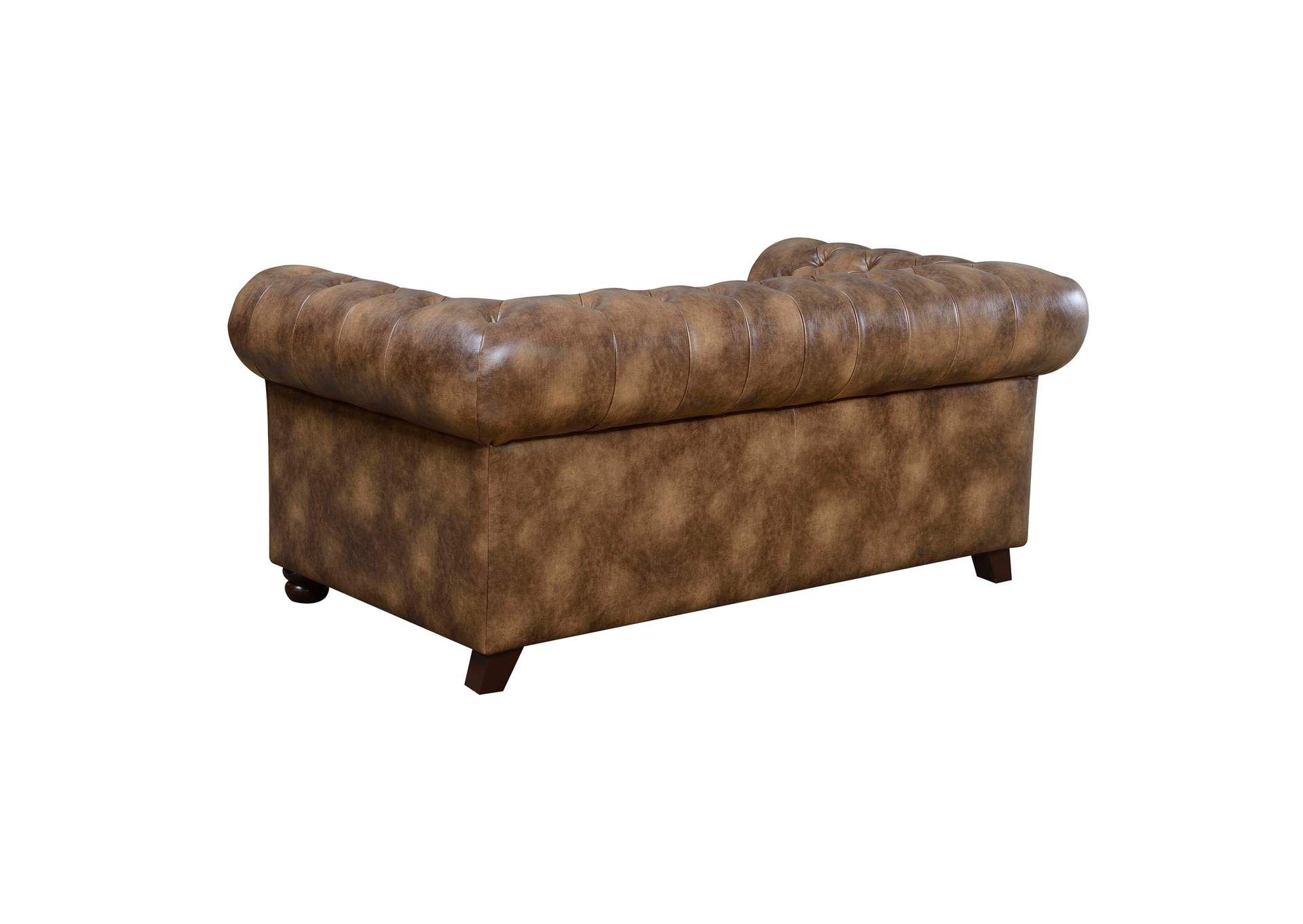 Florence 6366 Loveseat 323 - 1 Brown Pu,Elements