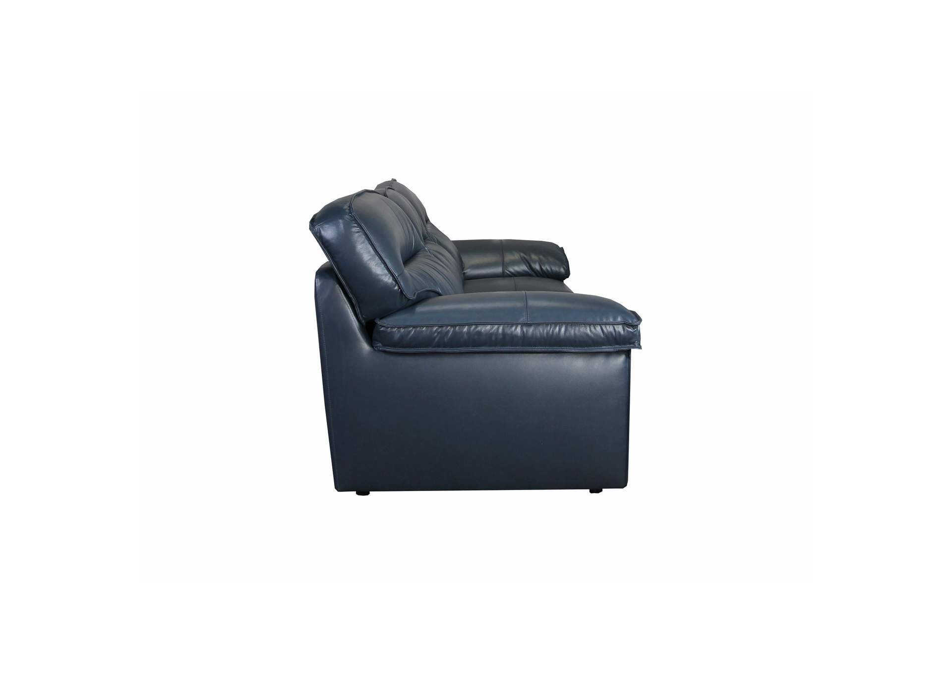 Francine Sofa In Fiero Blue Top Grain - Pvc,Elements