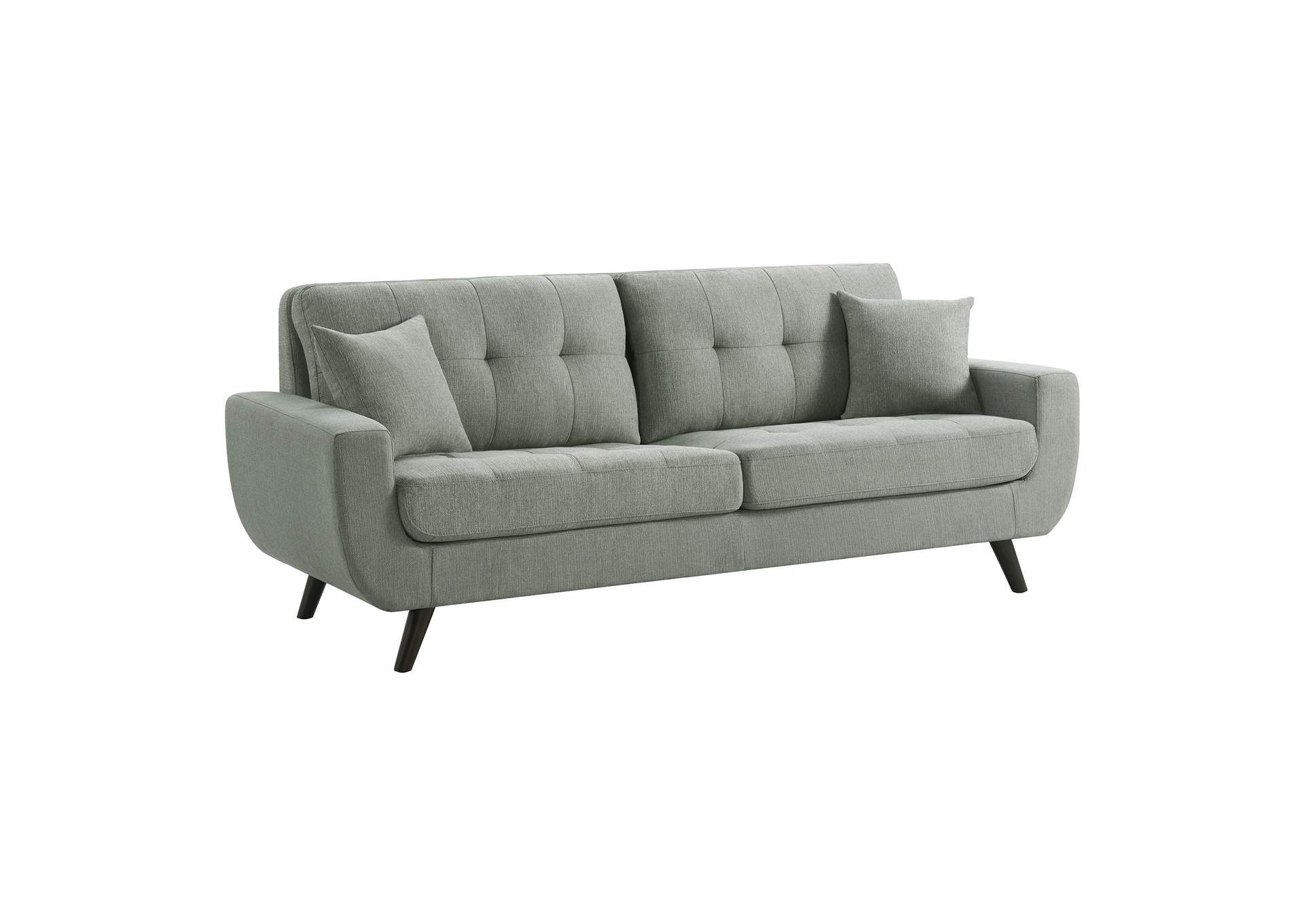 Freeport Sofa With 2 Pillows In Aria Grey,Elements