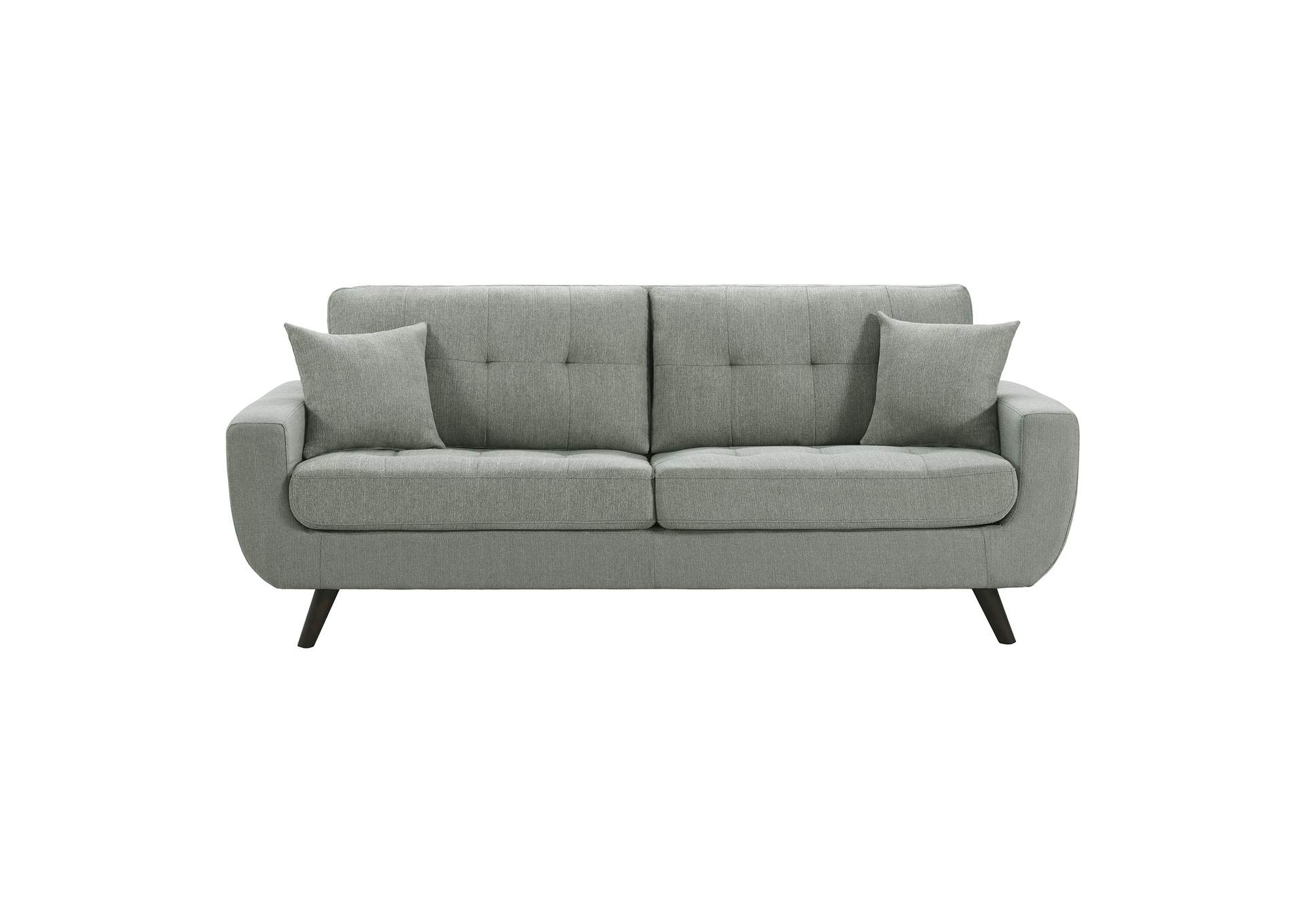 Freeport Sofa With 2 Pillows In Aria Grey,Elements