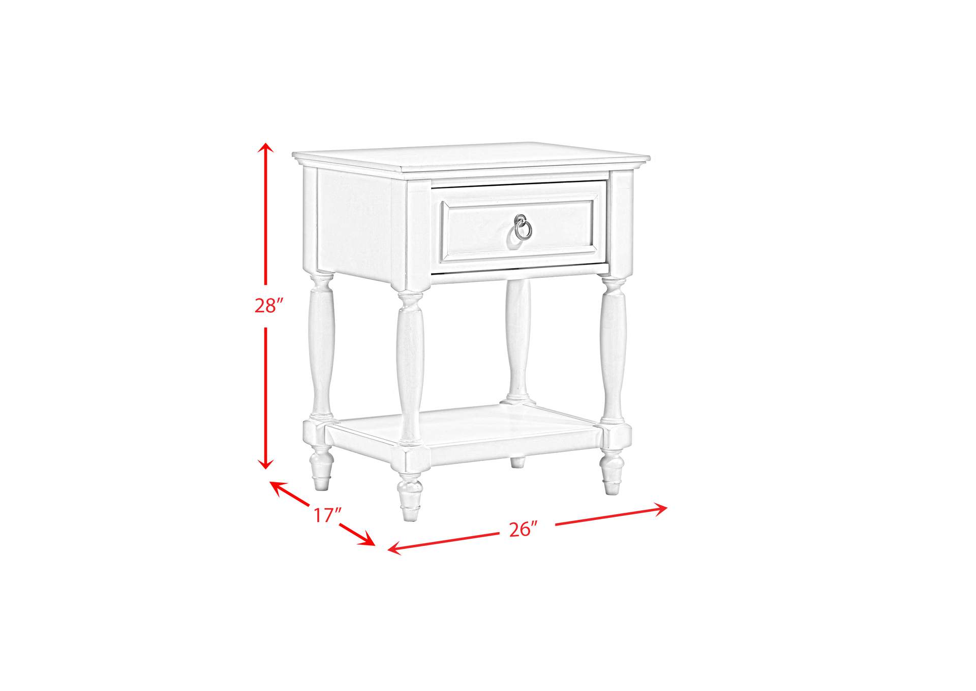 Gianna Full Panel 5 Piece Bedroom Set,Elements