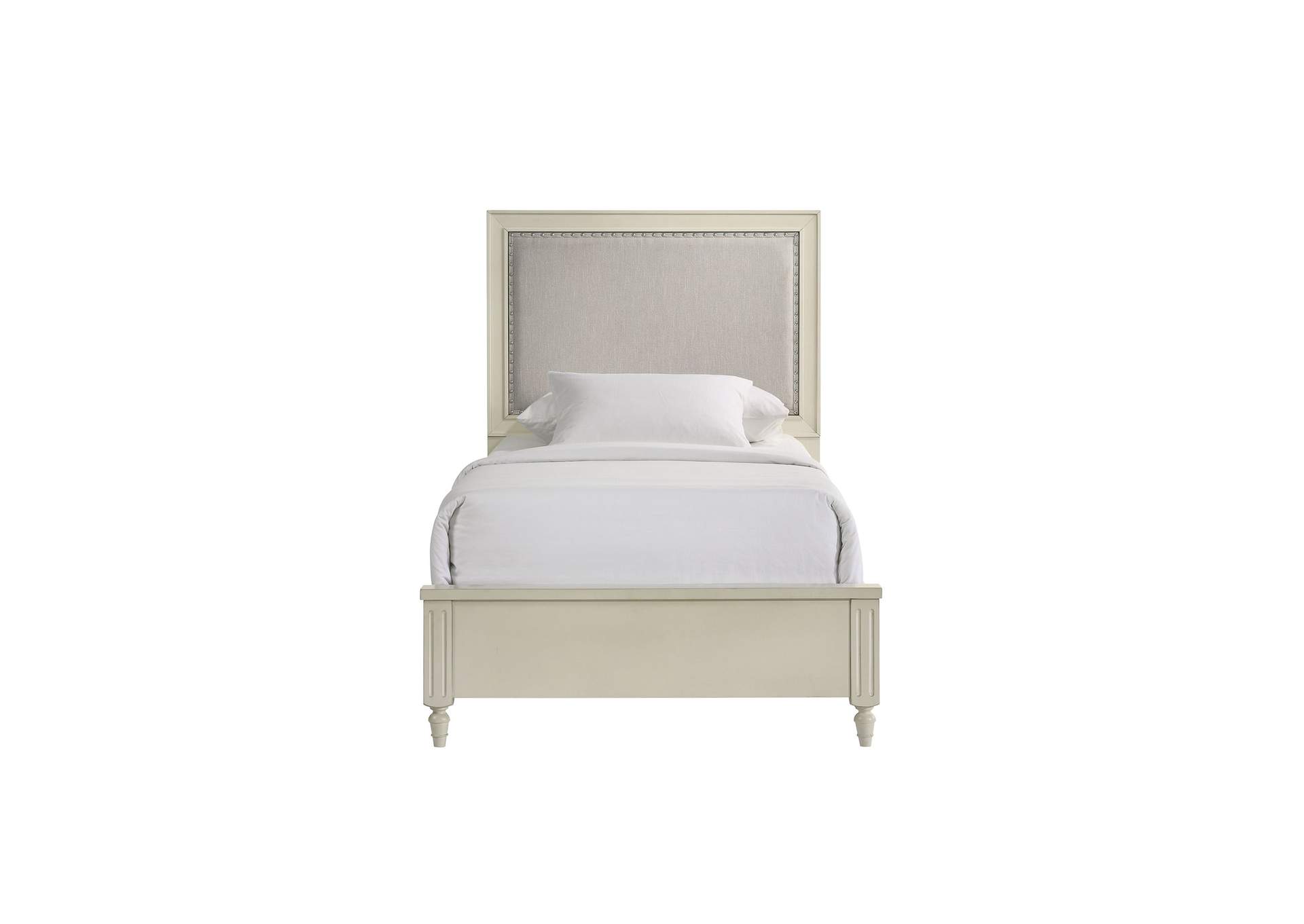 Gianna Youth Twin Bed White,Elements