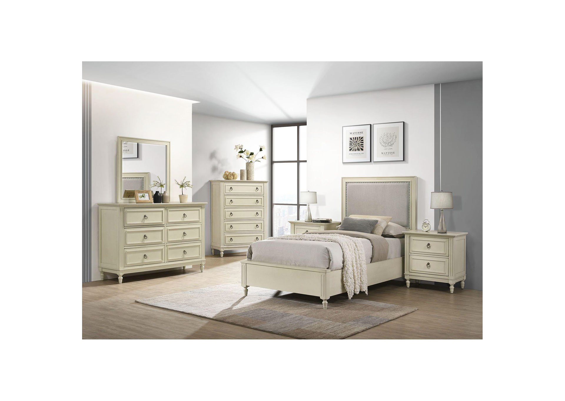 Gianna Youth Chest White,Elements