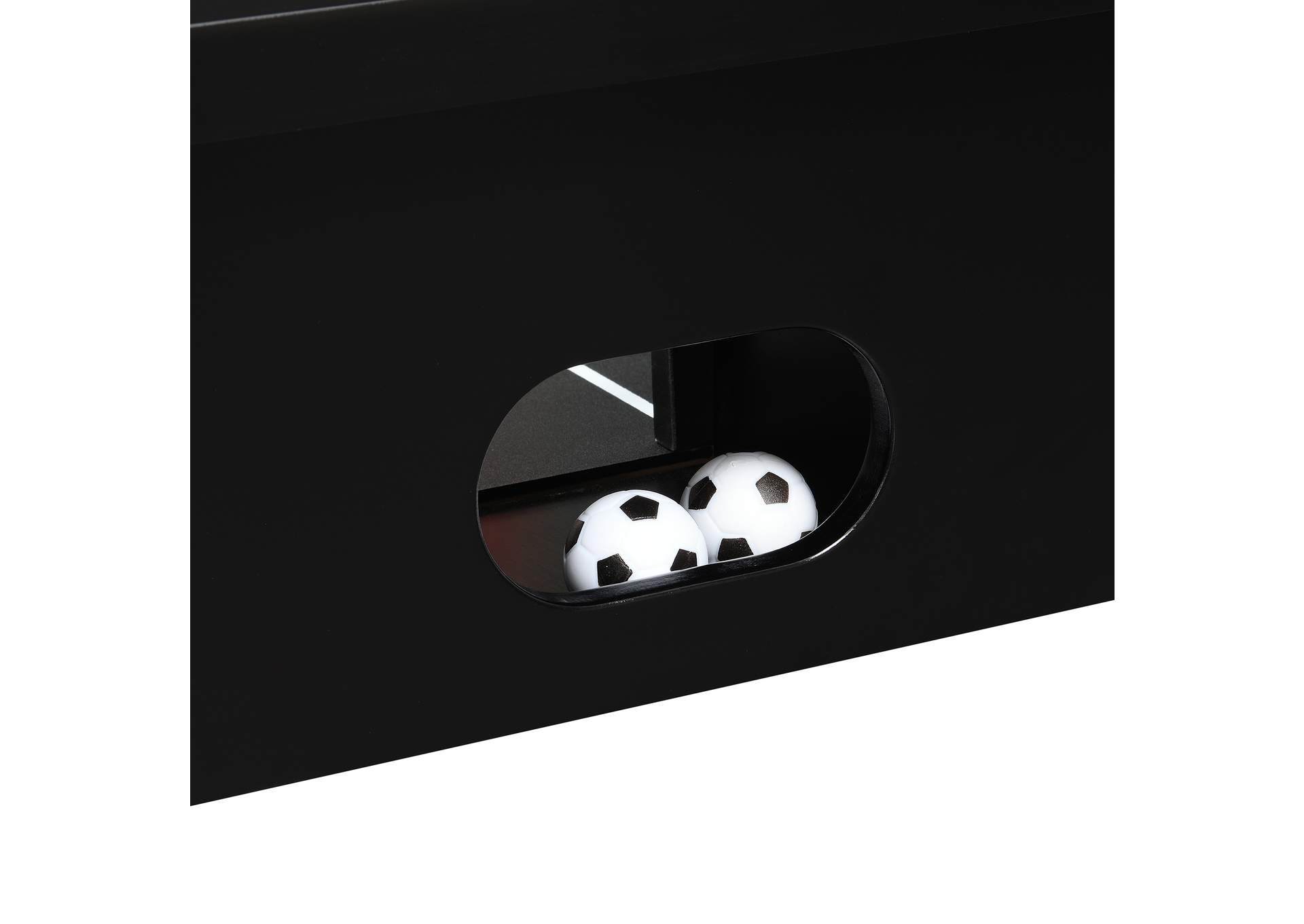 Giga Foosball Table Ssg - 110601 Black Foosball Table,Elements