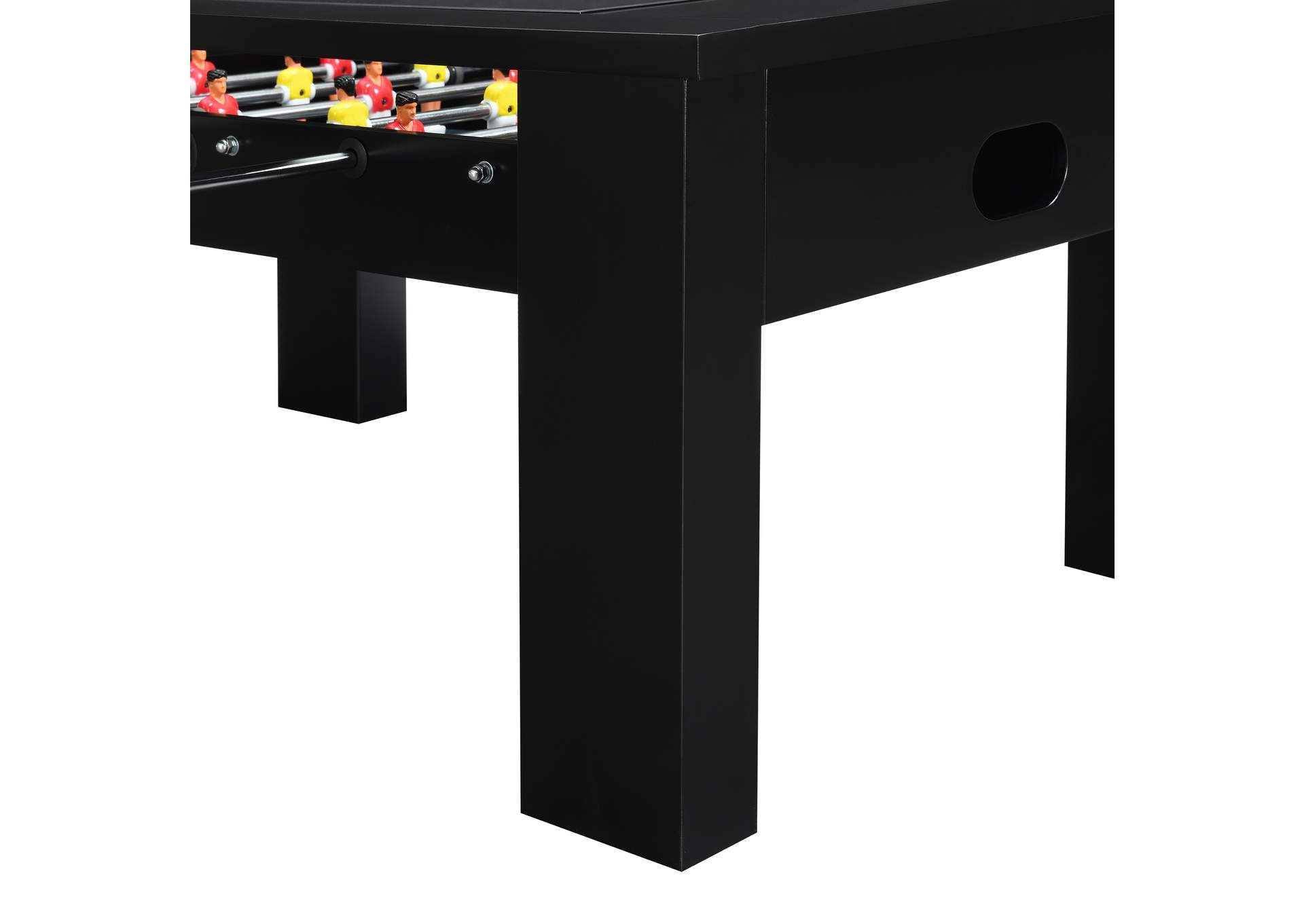 Giga Foosball Table Ssg - 110601 Black Foosball Table,Elements