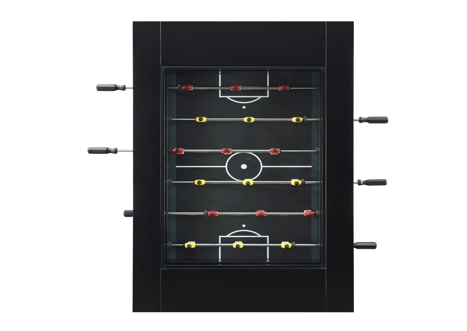 Giga Foosball Table Ssg - 110601 Black Foosball Table,Elements