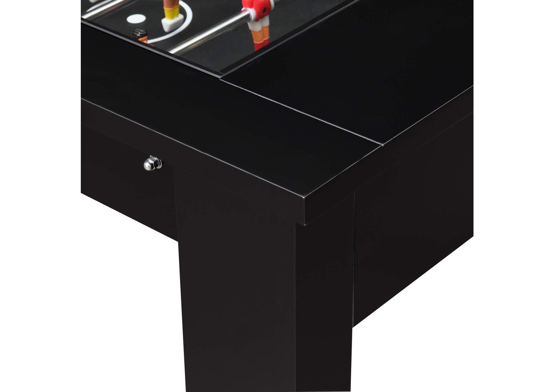 Giga Foosball Table Ssg - 110601 Black Foosball Table,Elements