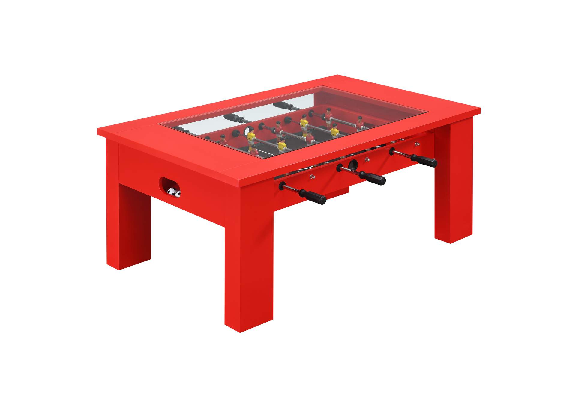 Giga Foosball Table Ssg - 110601 Red Foosball Table,Elements