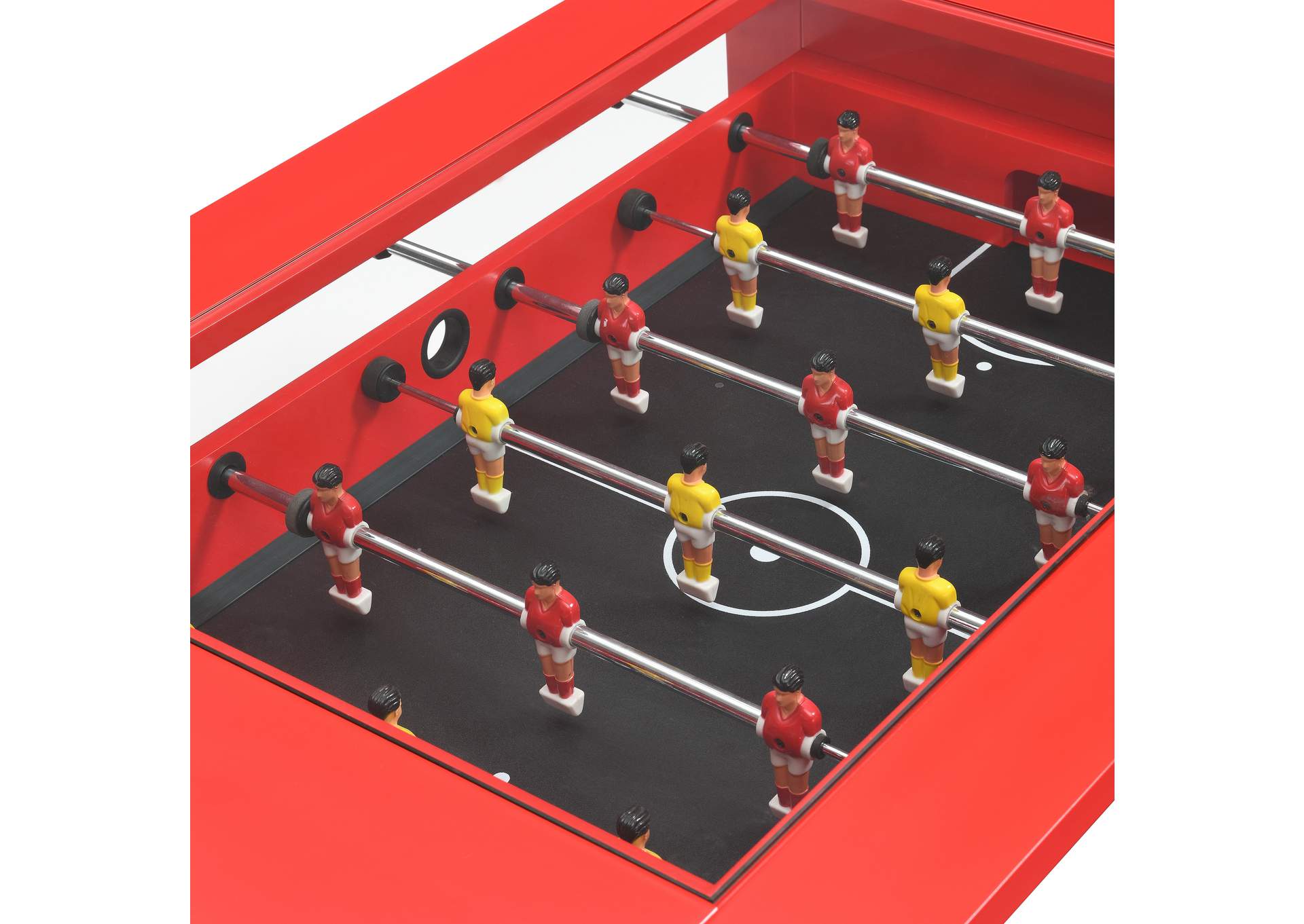 Giga Foosball Table Ssg - 110601 Red Foosball Table,Elements