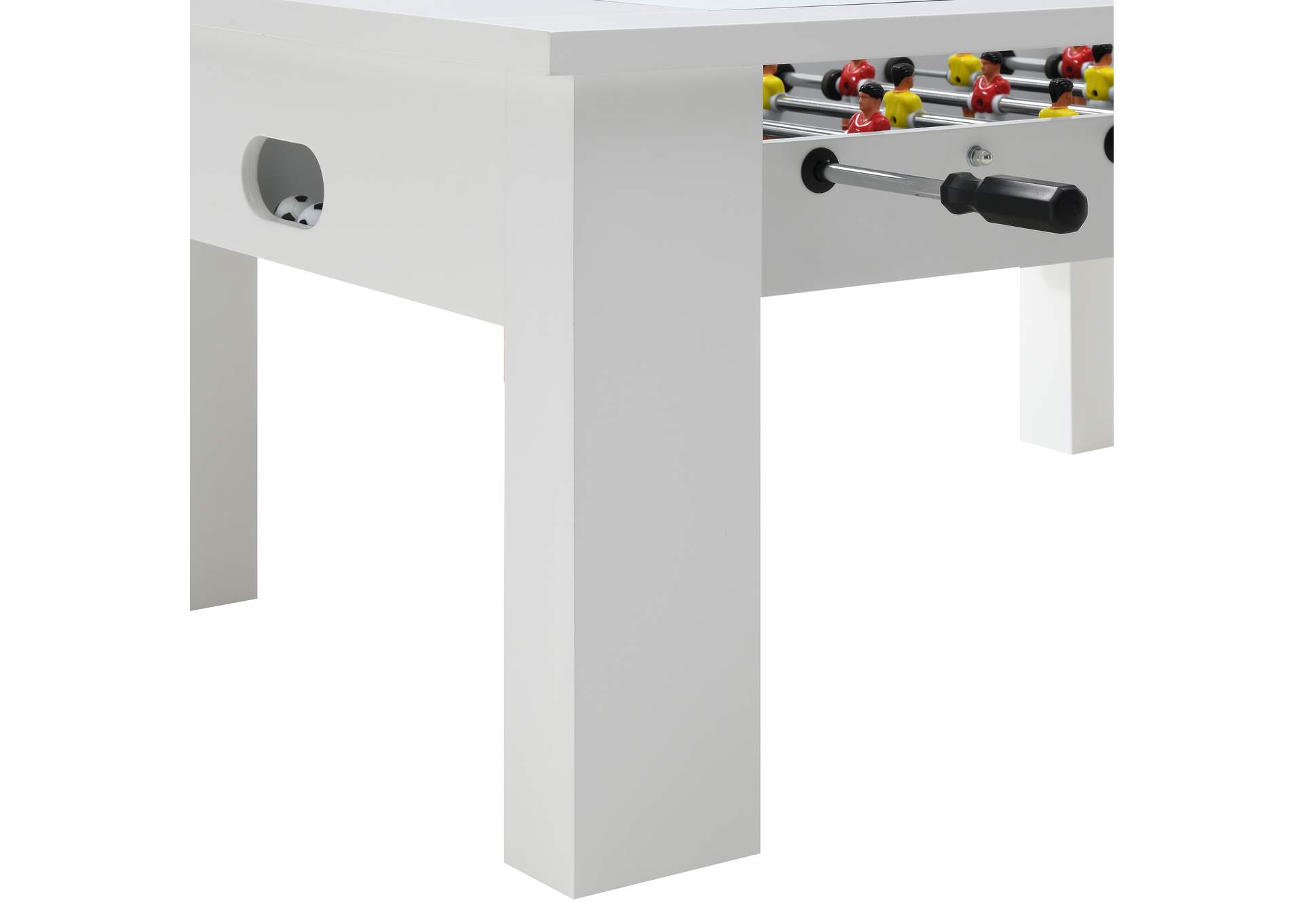 Giga Foosball Table Ssg - 110601 White Foosball Table,Elements