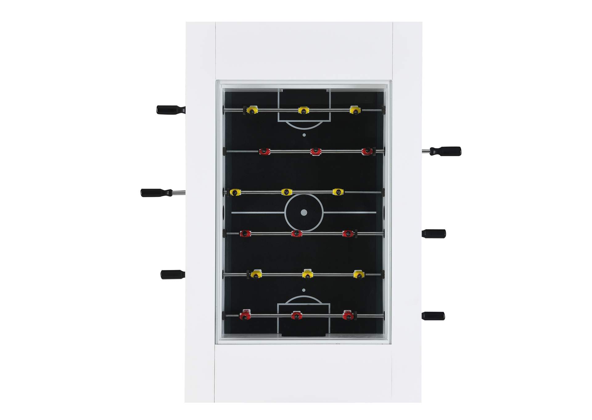 Giga Foosball Table Ssg - 110601 White Foosball Table,Elements