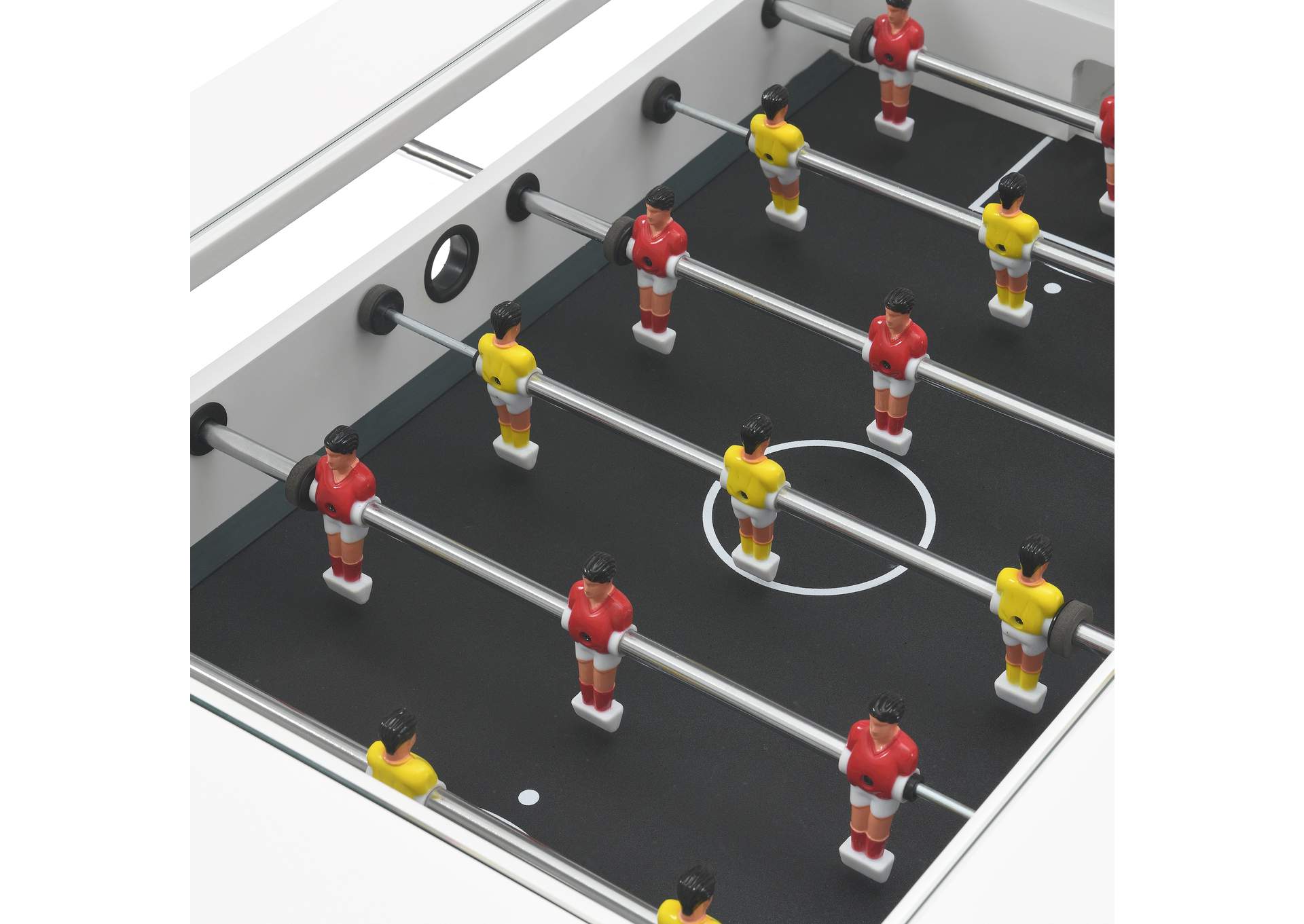 Giga Foosball Table Ssg - 110601 White Foosball Table,Elements