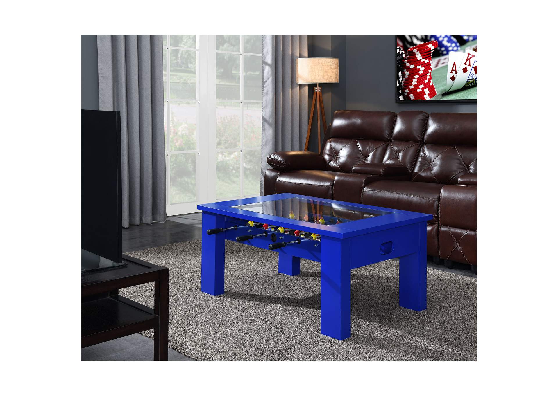 Giga Foosball Blue Foosball Table,Elements