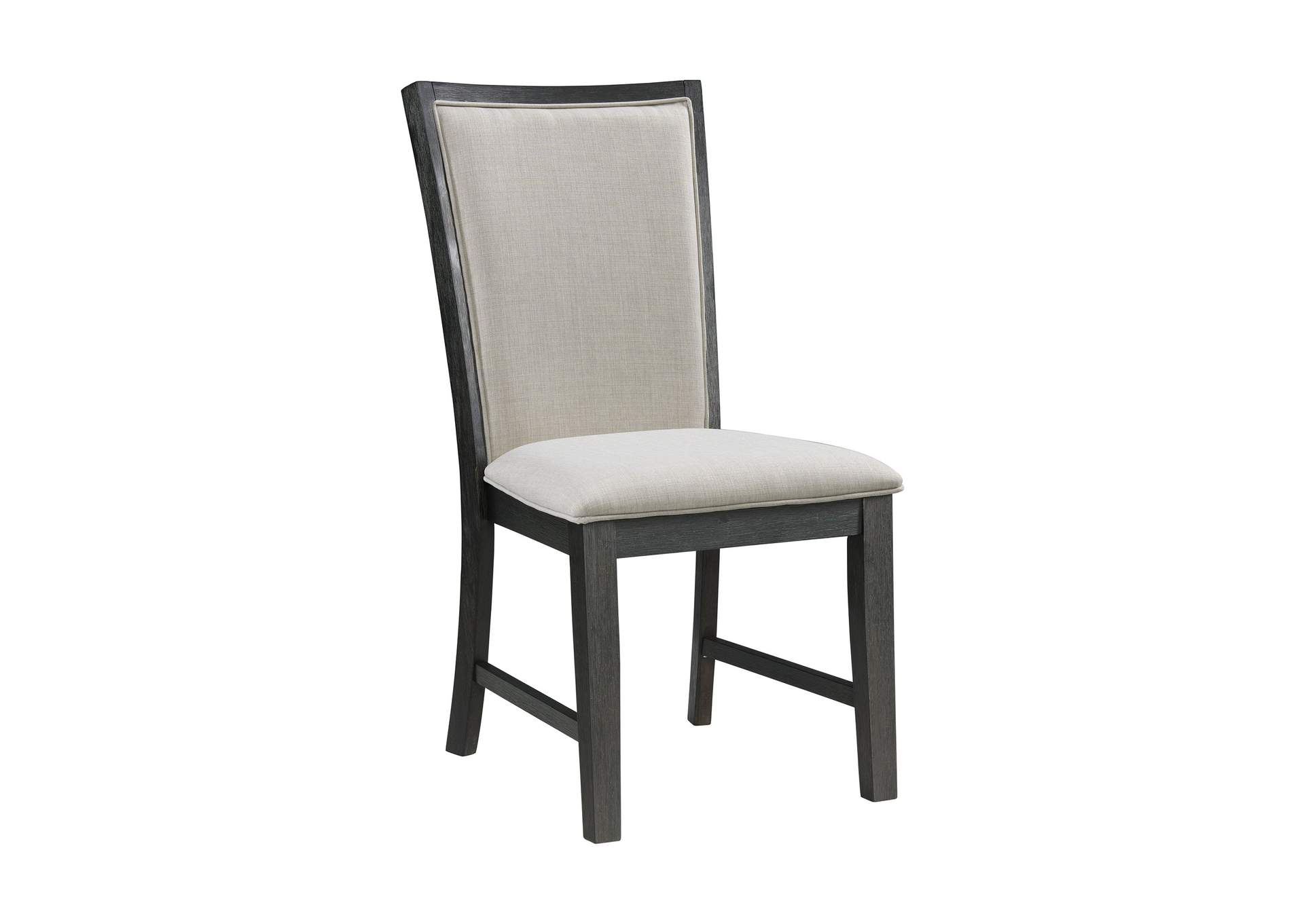 Grady Dining Slat Back Side Chair Black 2 Per Pack,Elements