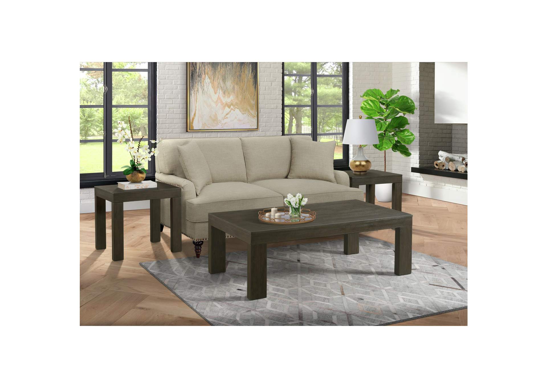 Grady End Table With Power,Elements