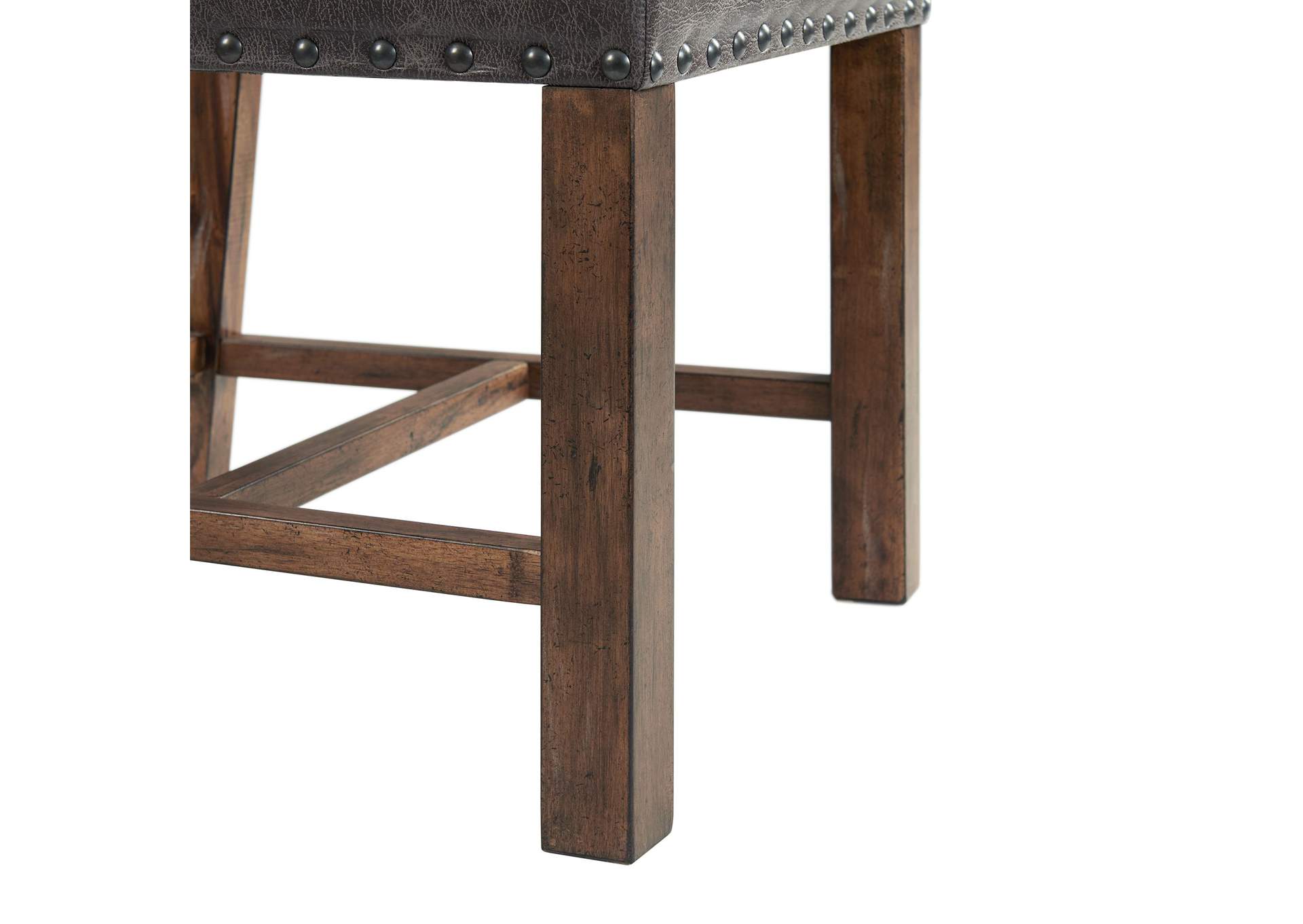 Gramercy 7 Piece Dining Set - Table And Six Tall Back Chairs,Elements