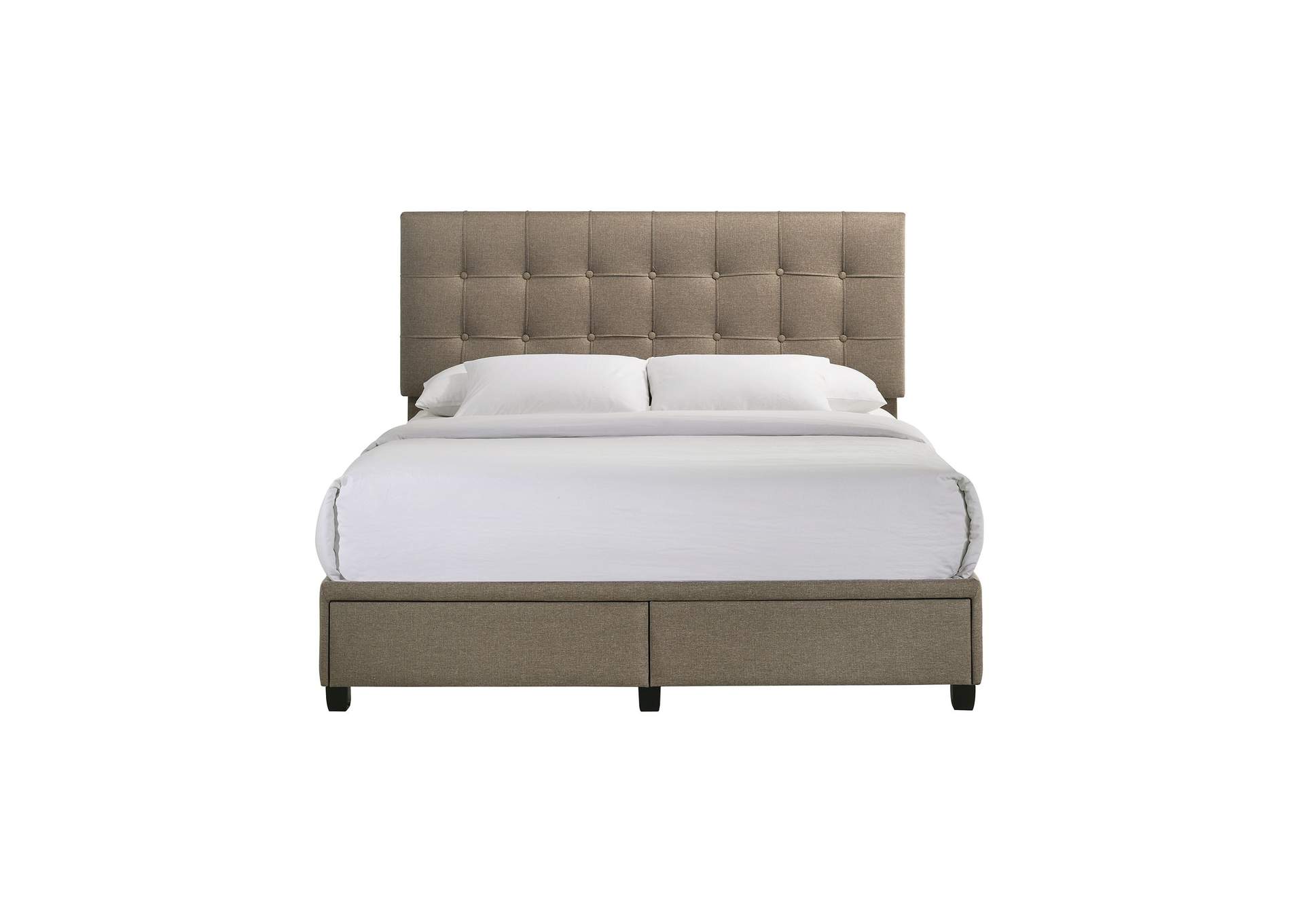 Hacienda Queen Storage Bed In Tacoma Cm002 Brown 3A,Elements