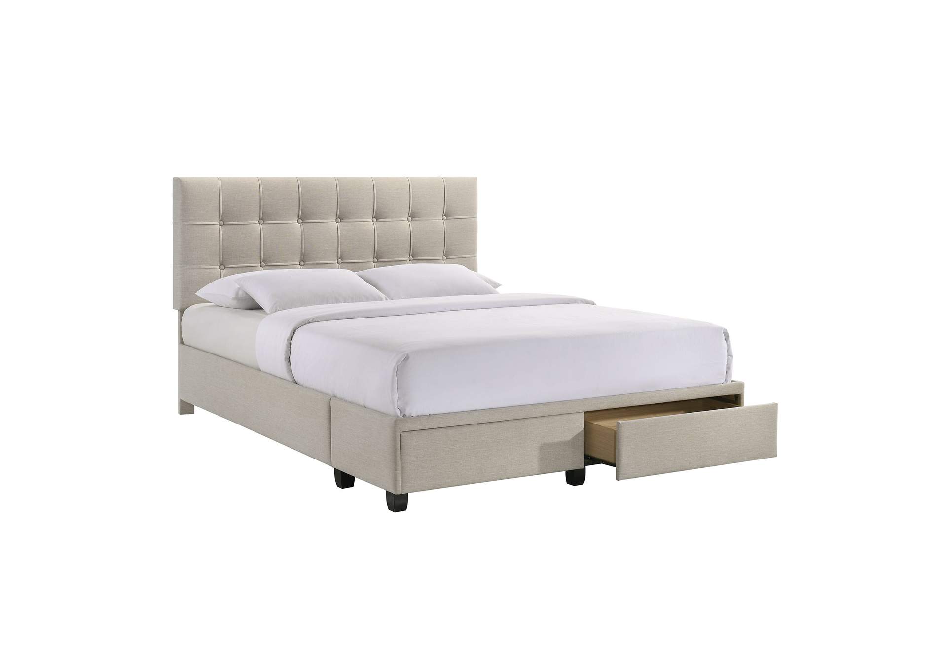 Hacienda Queen Storage Bed With Tacoma Oak White Cm 001 3A,Elements