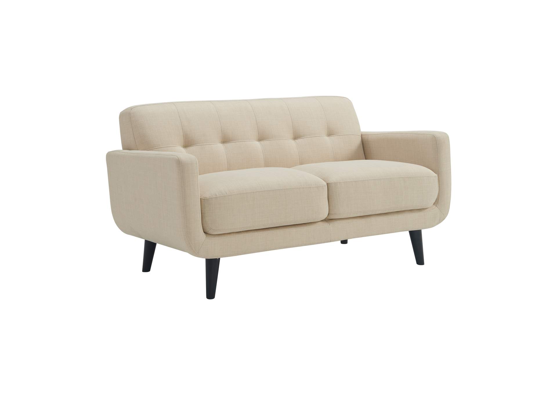 Hadley 4480 Kd Loveseat In Heirloom Natural With No Pillows,Elements