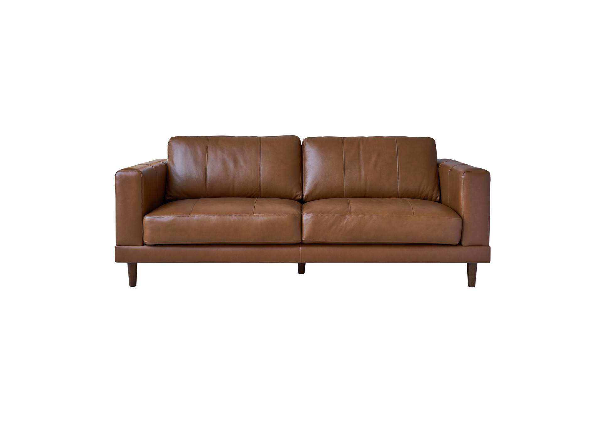 Hampton Sofa In Fiero Tan Top Grain - Pvc,Elements
