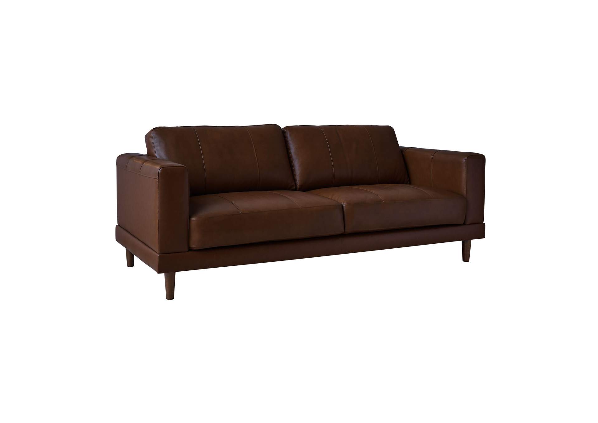 Hampton Sofa In Fiero Chestnut Top Grain - Pvc,Elements
