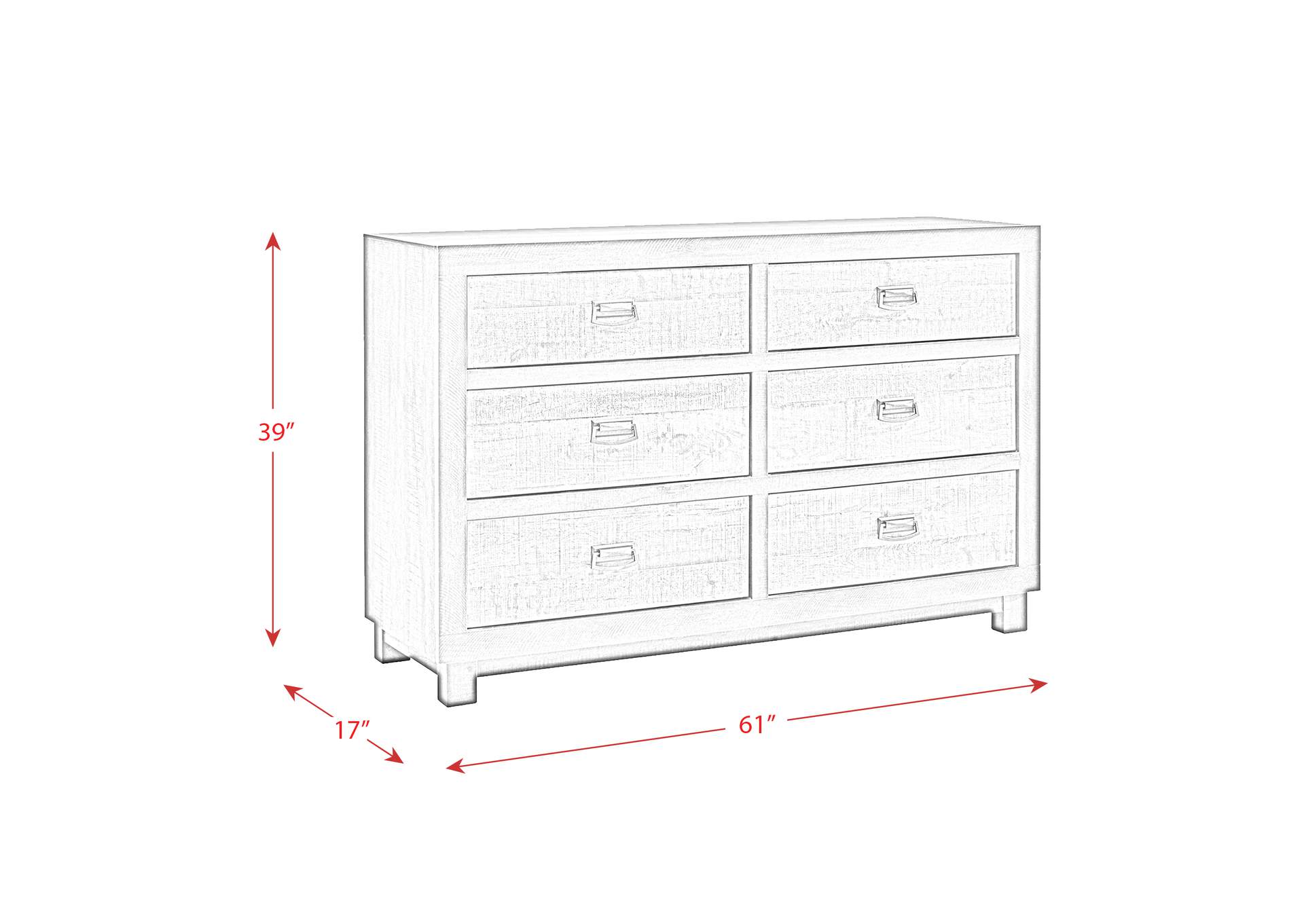 Harlington Dresser,Elements