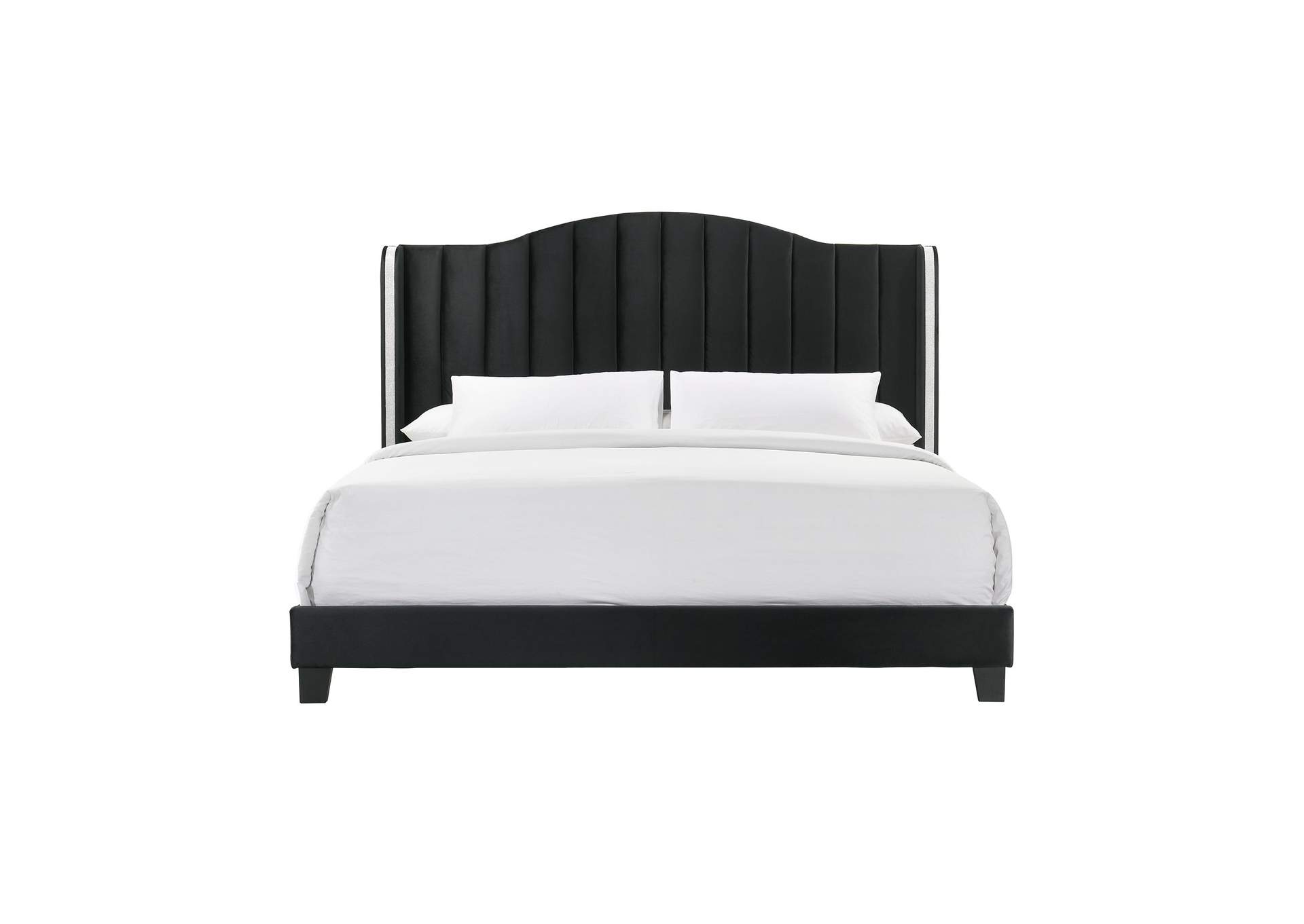 Helanie King Bed In Black,Elements