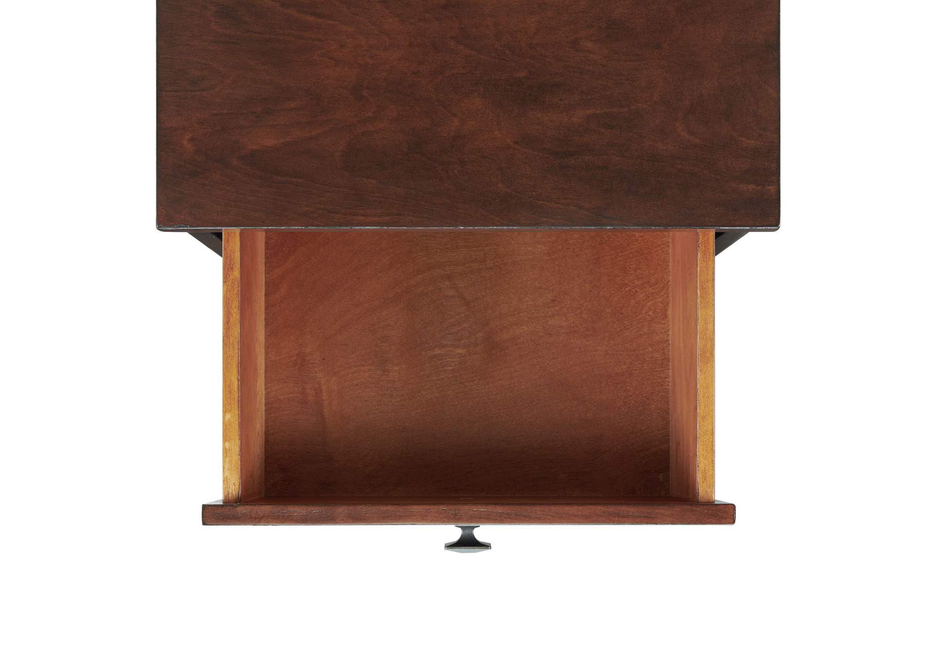 Holly Side Table With Power Port USB In Espresso 3A,Elements