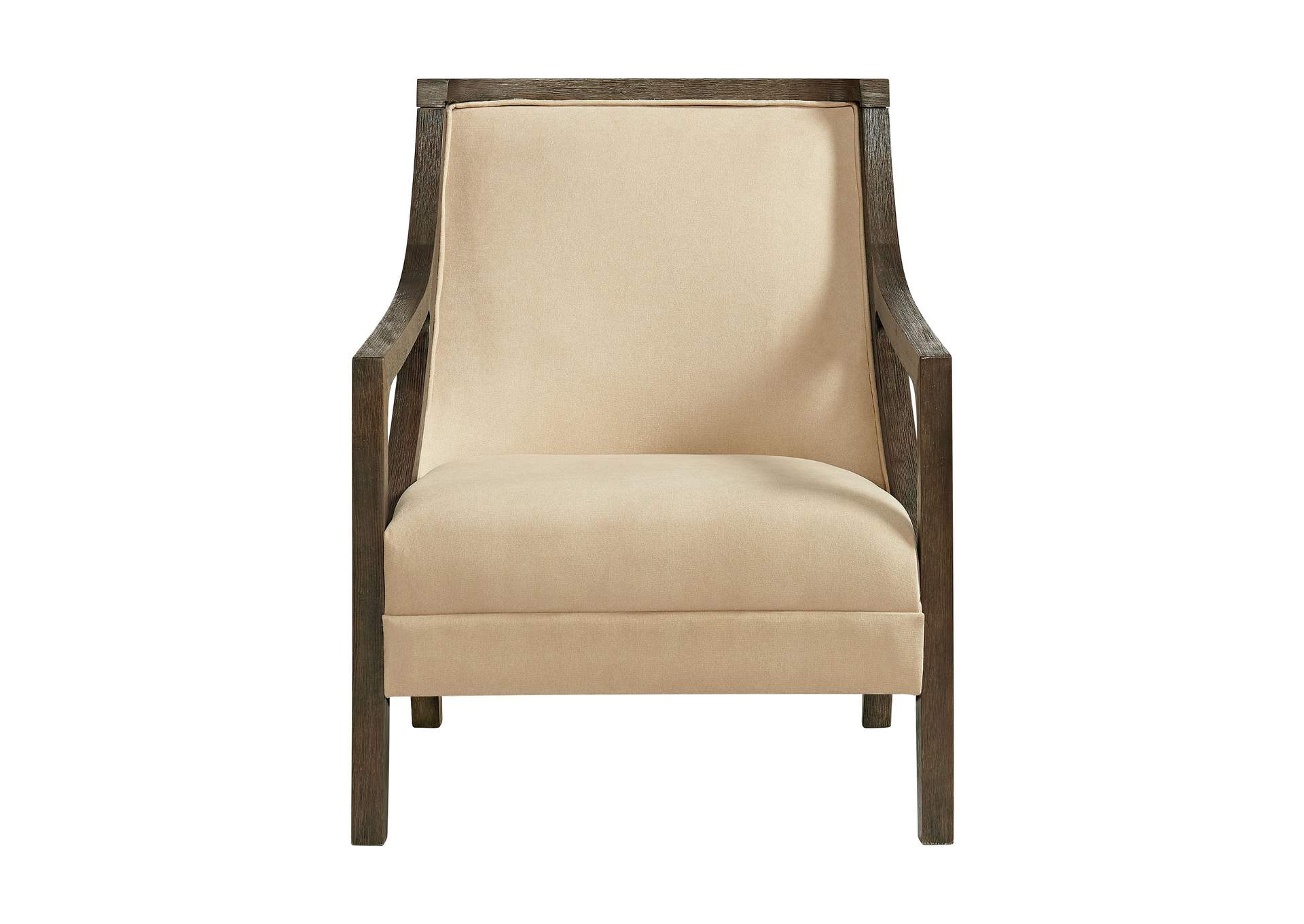 Hopkins Chair With Brown Arm In Columbia Camel,Elements