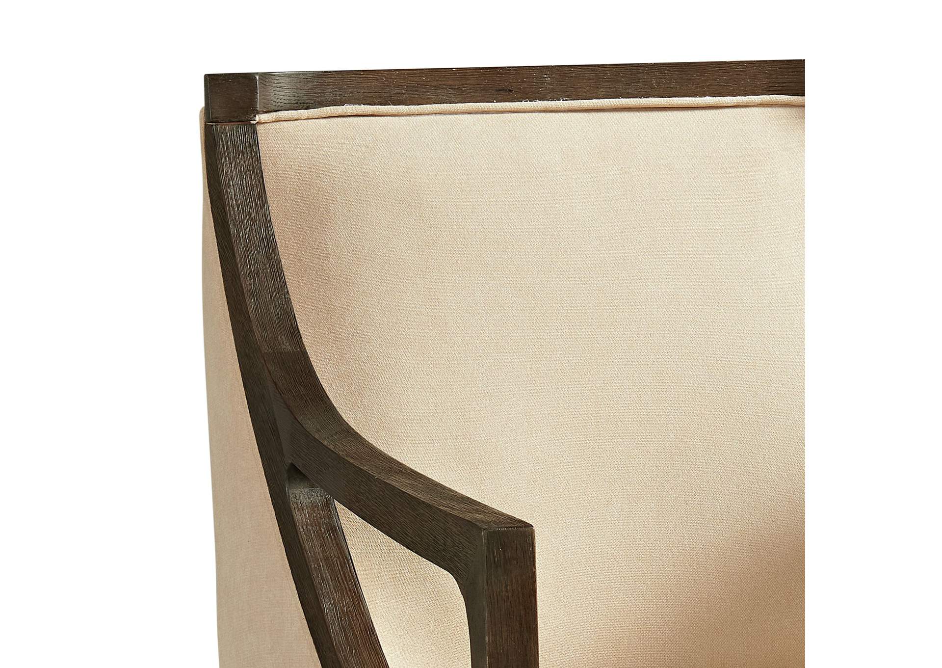 Hopkins Chair With Brown Arm In Columbia Camel,Elements