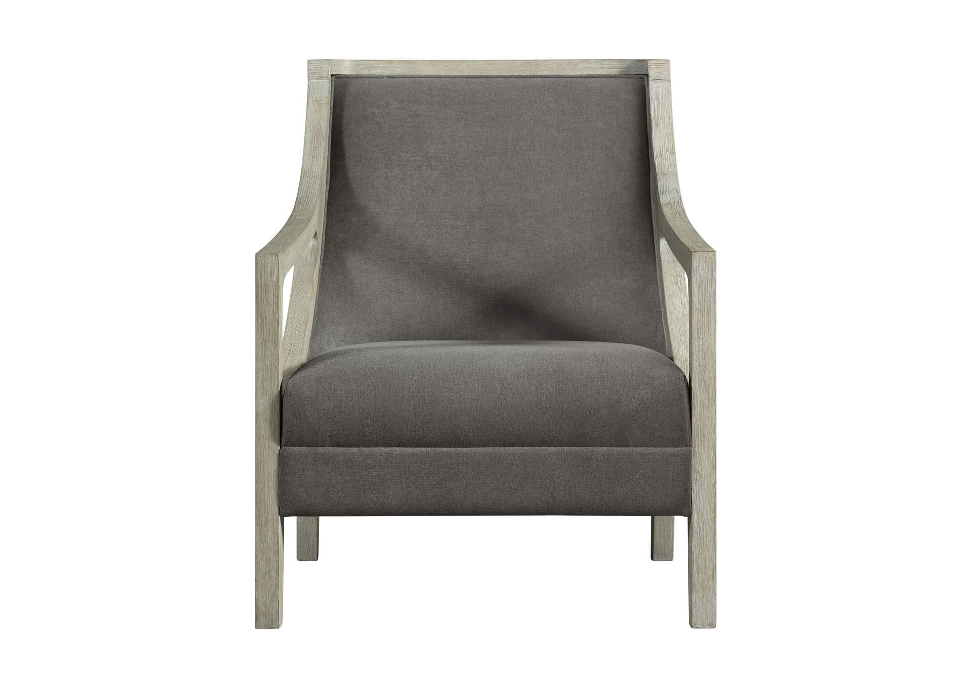 Hopkins Chair With White Wash Arm Columbia Charcoal,Elements