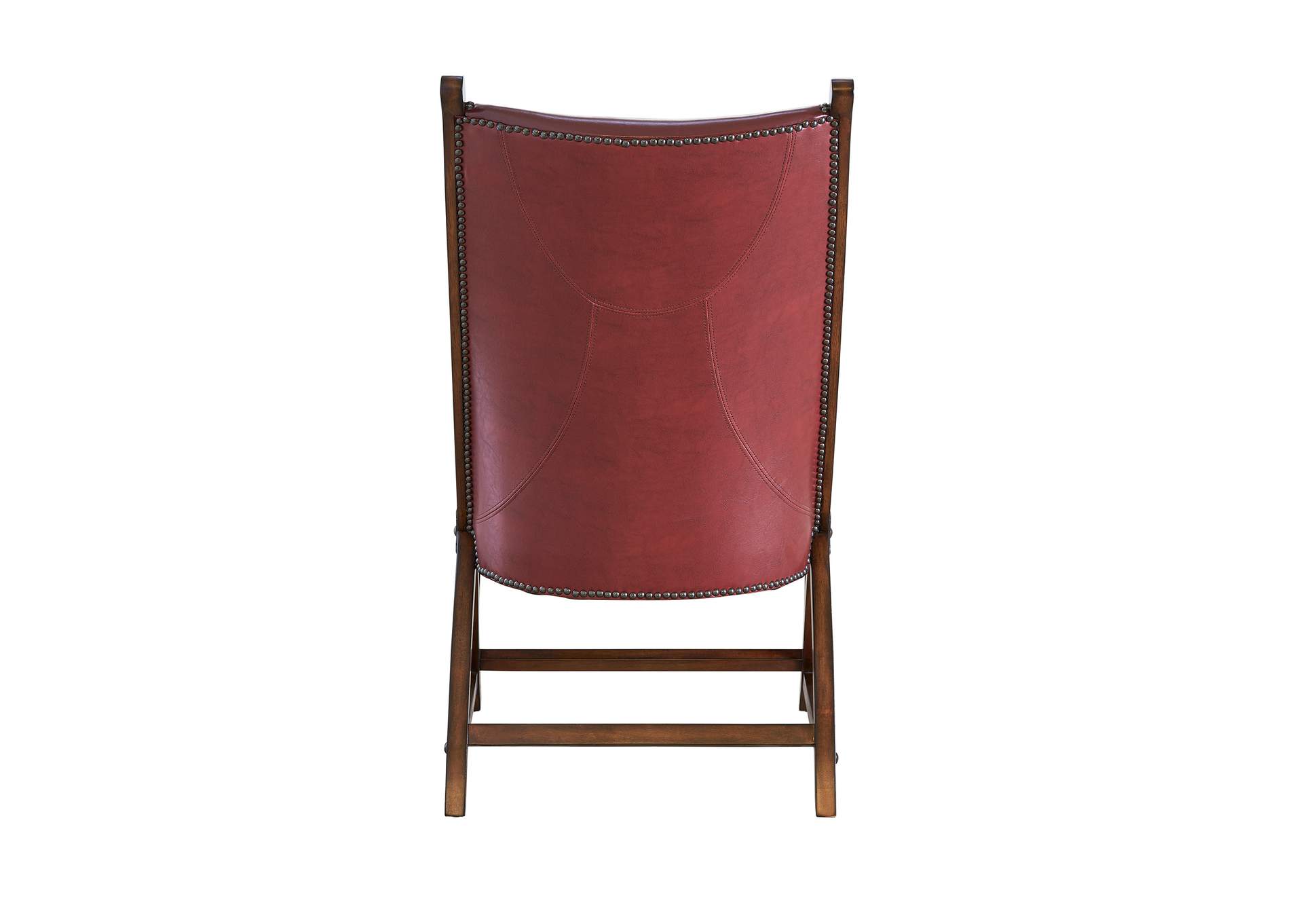 L761 Hunter Chair And Ottoman - Cherry,Elements