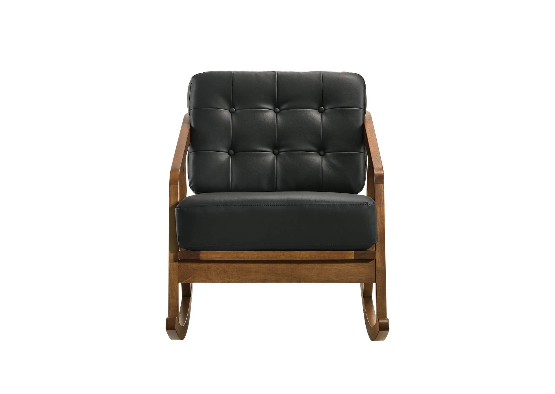 Ingram Chair Pine Pu Black 3A,Elements