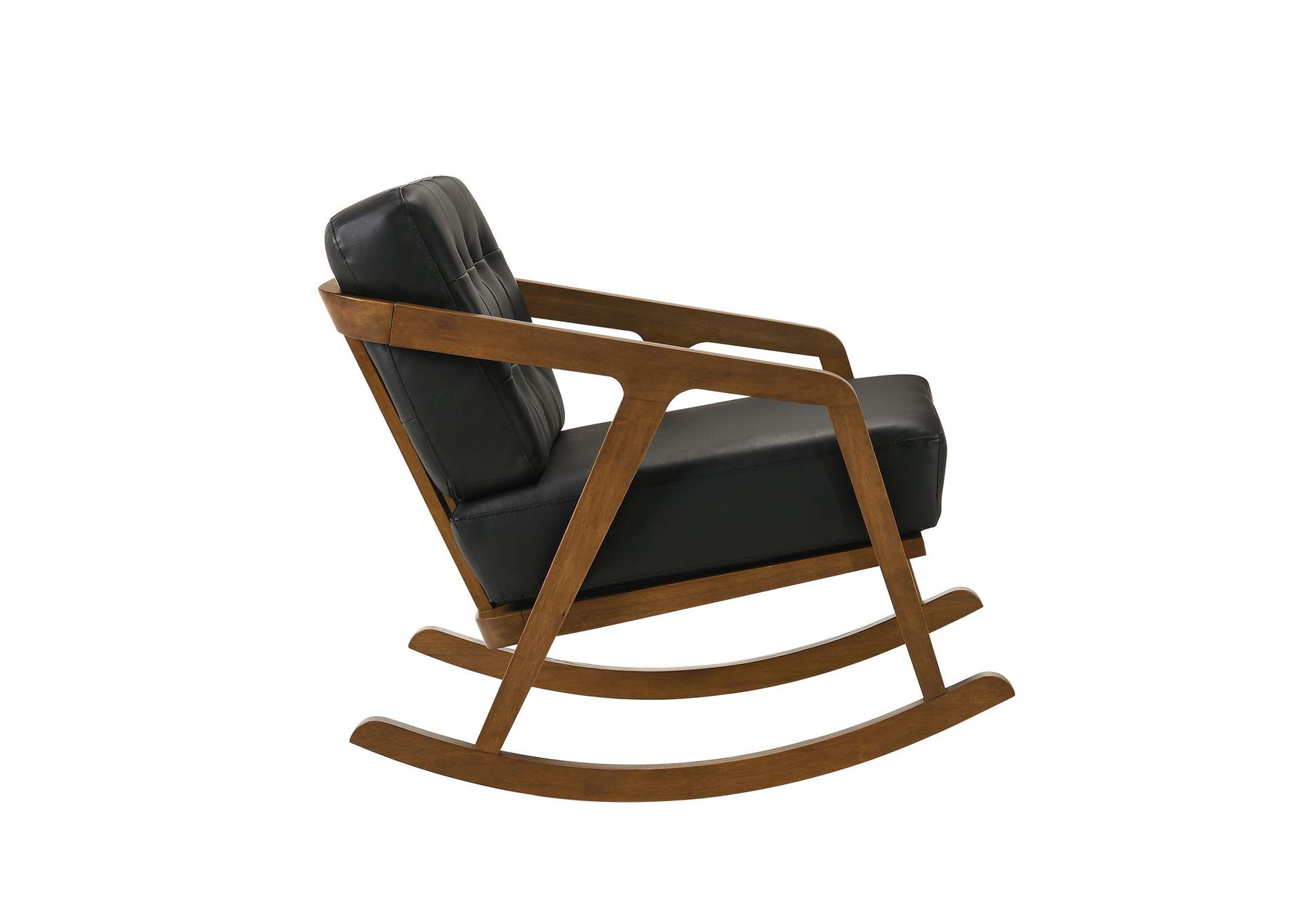 Ingram Chair Pine Pu Black 3A,Elements