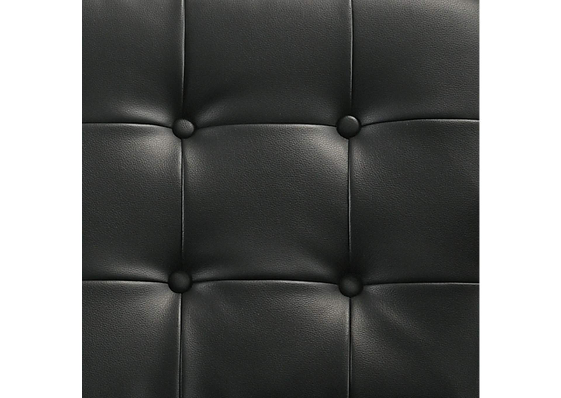 Ingram Chair Pine Pu Black 3A,Elements