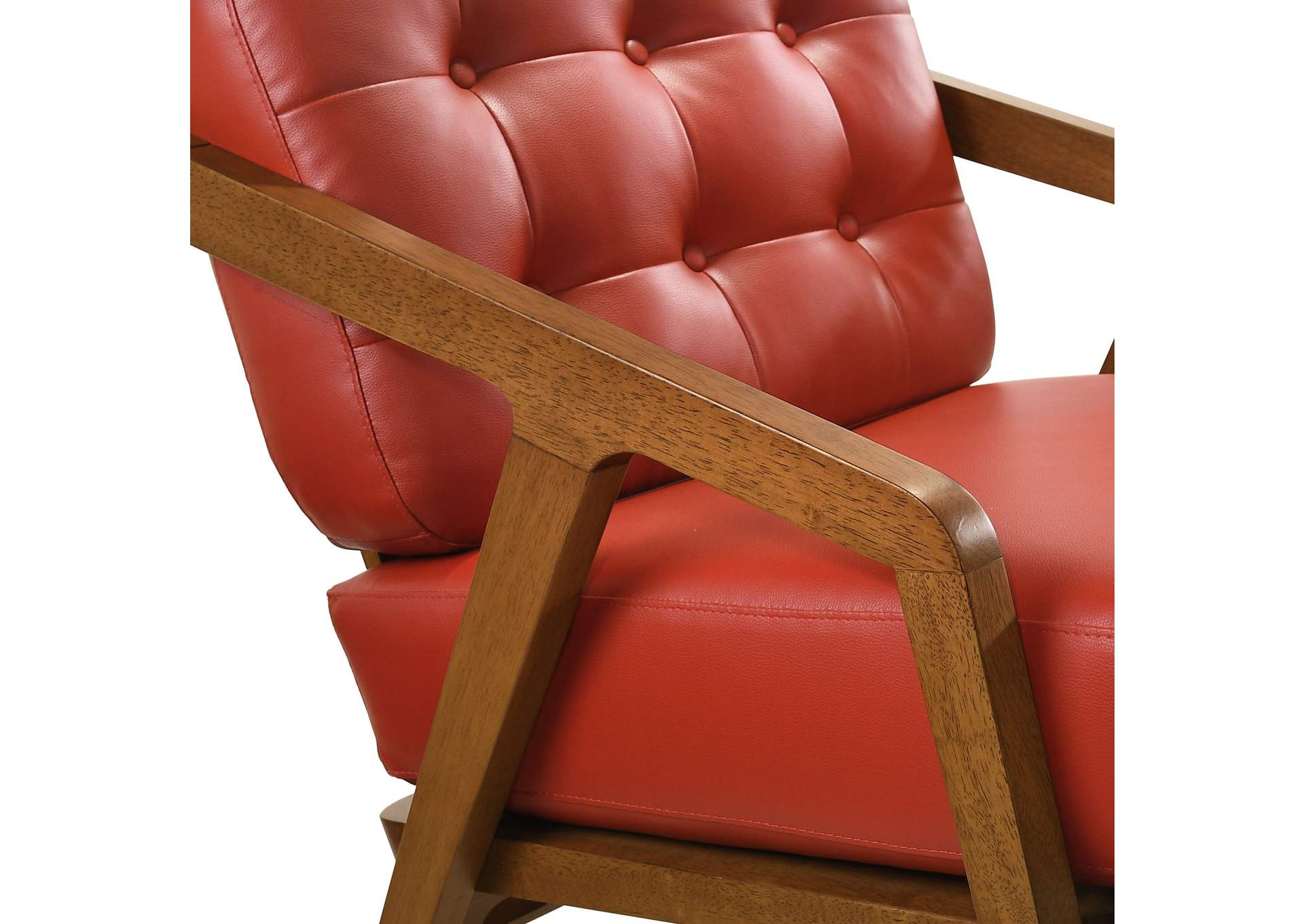 Ingram Chair Pine Pu Red 3A,Elements