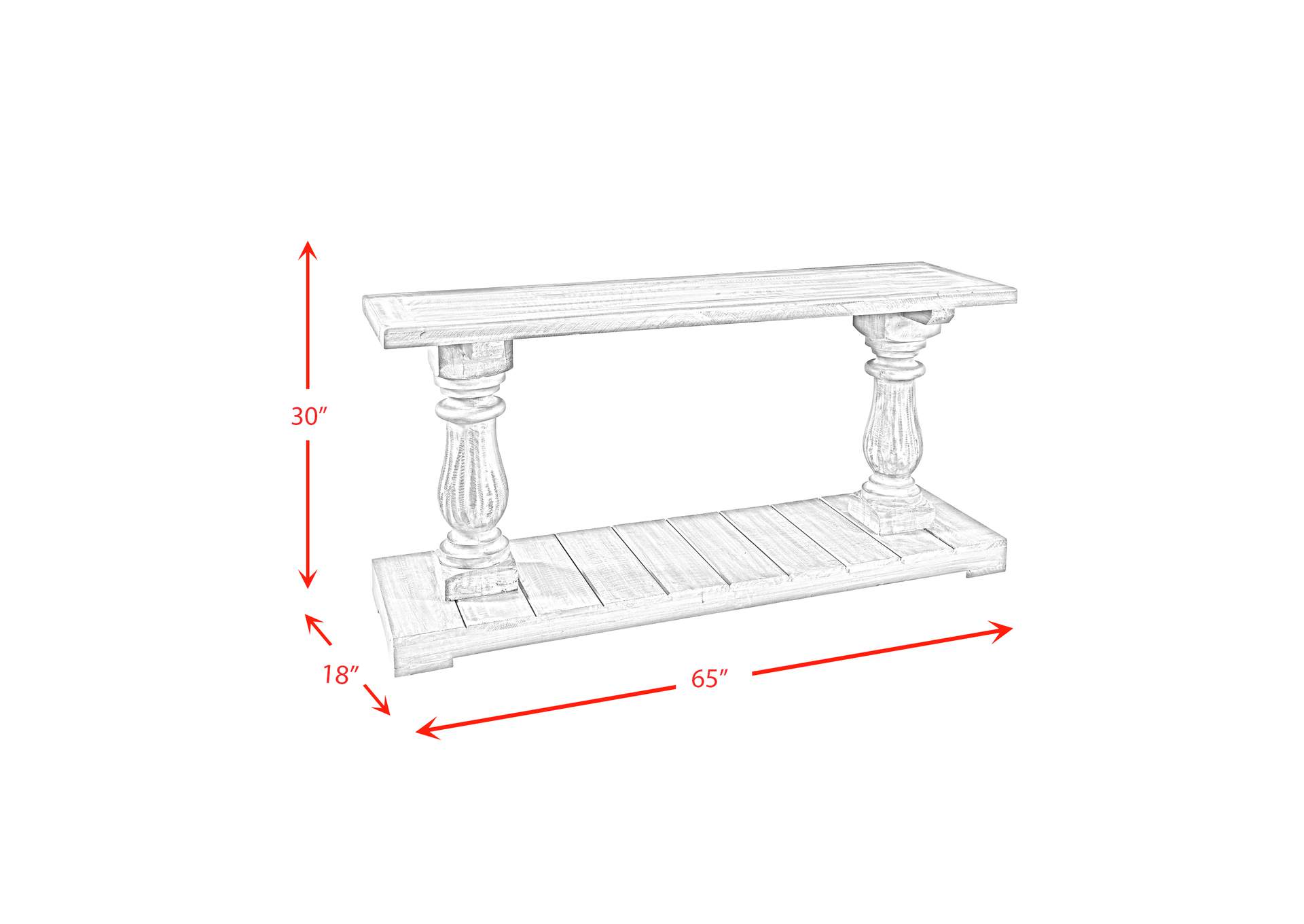 Ivan Sofa Table Smoke Grey,Elements