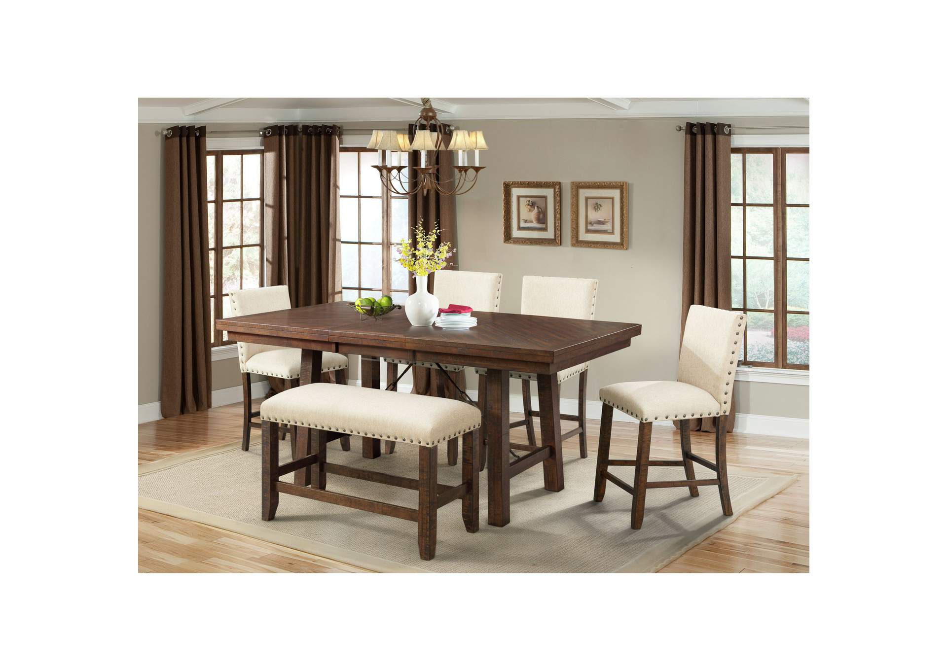 Jax Counter Side Bench,Elements